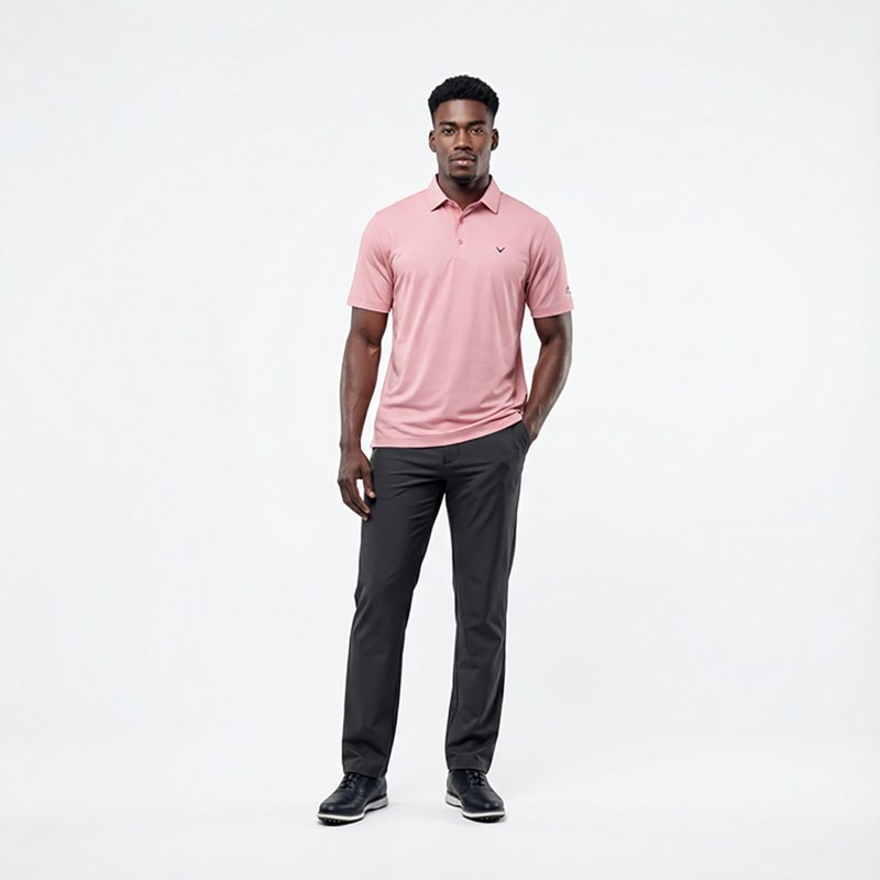 Callaway Men's Pro Spin Gingham Polo
