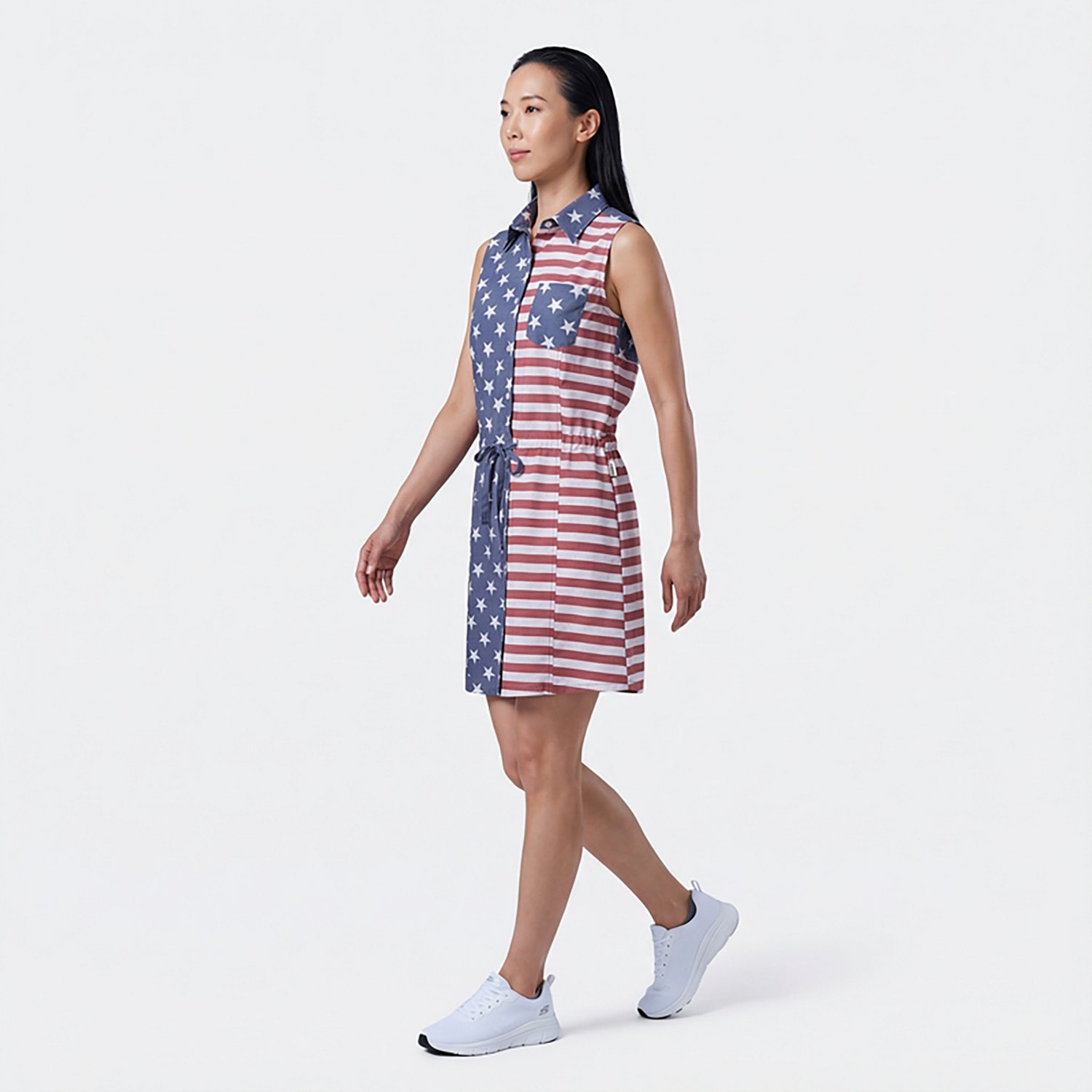 Magellan Outdoors Women's Americana Color Block Sleeveless Dress - view number 2