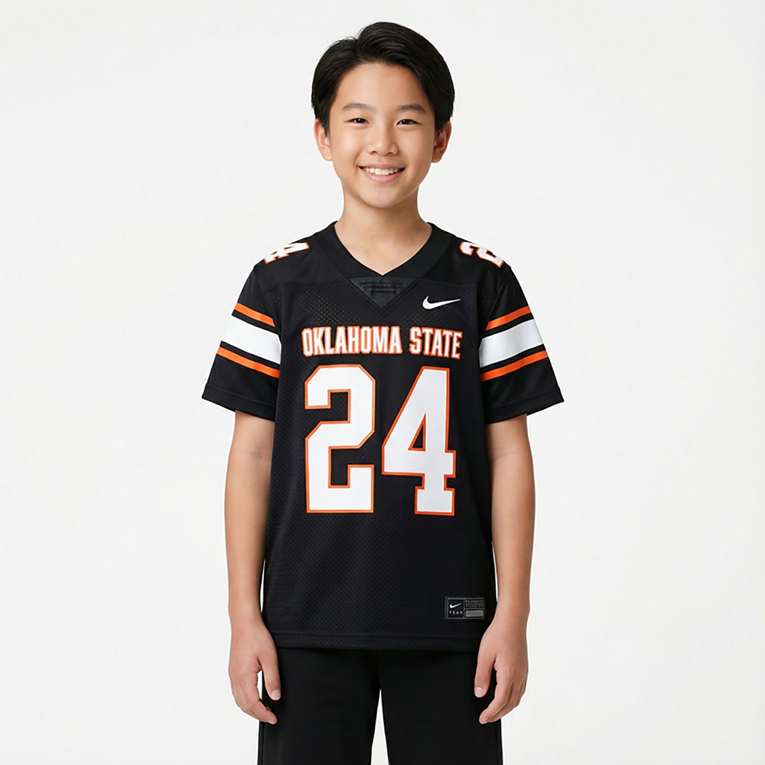 Nike Boys' 4-7 Oklahoma State Replica Football Jersey - view number 2