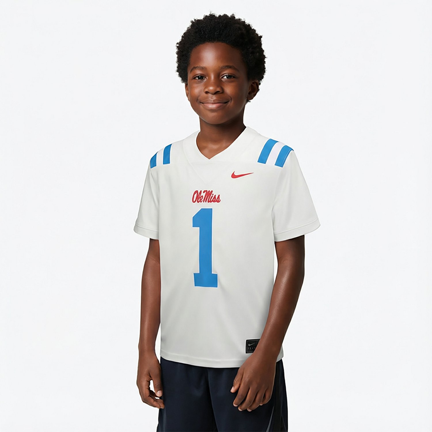 Nike Boys' Ole Miss Rebels Replica Football Jersey - view number 2