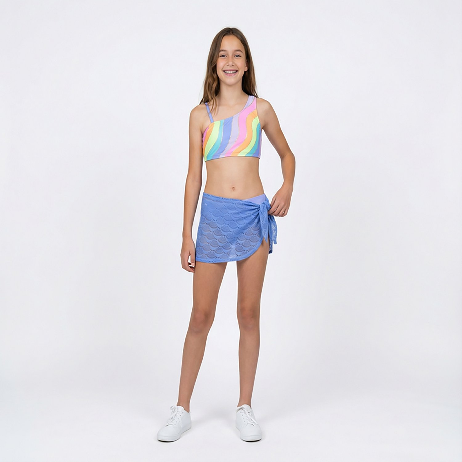 O'Rageous Girls' Groovy Glimmer Skirt Set