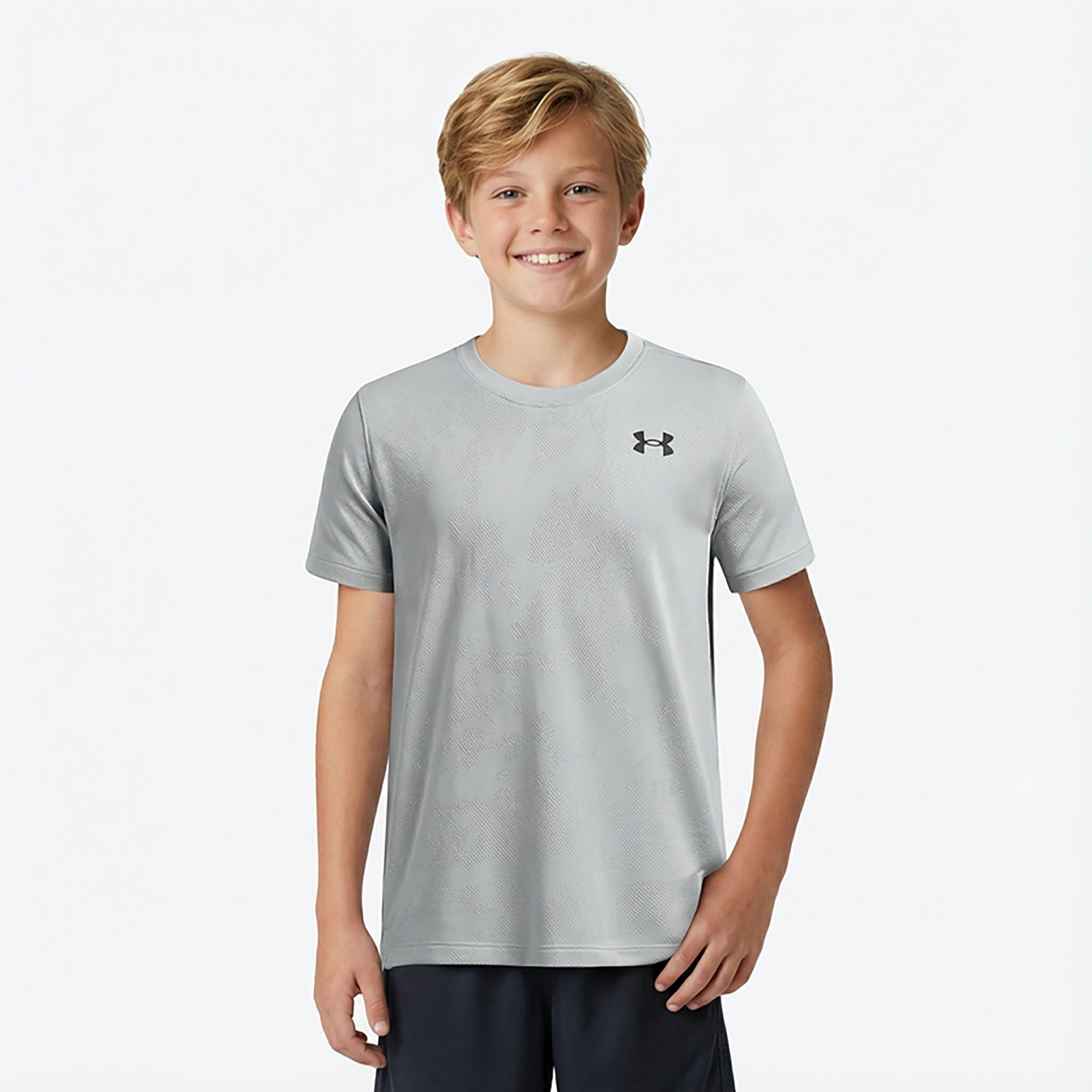 Under Armour Boys' UA Tech™ Vent Jacquard Short Sleeve T-shirt - view number 2