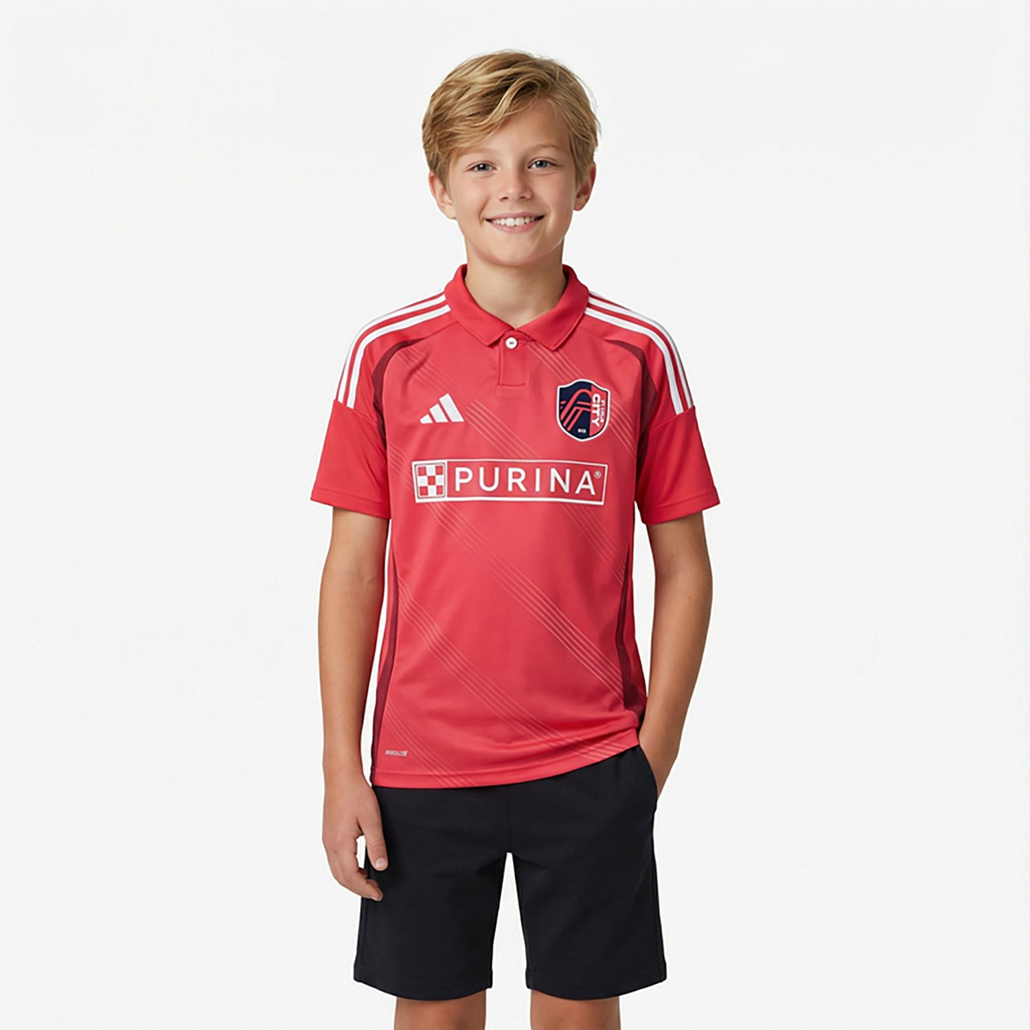 adidas Youth St. Louis City SC '25/'26 Replica Home Jersey - view number 8