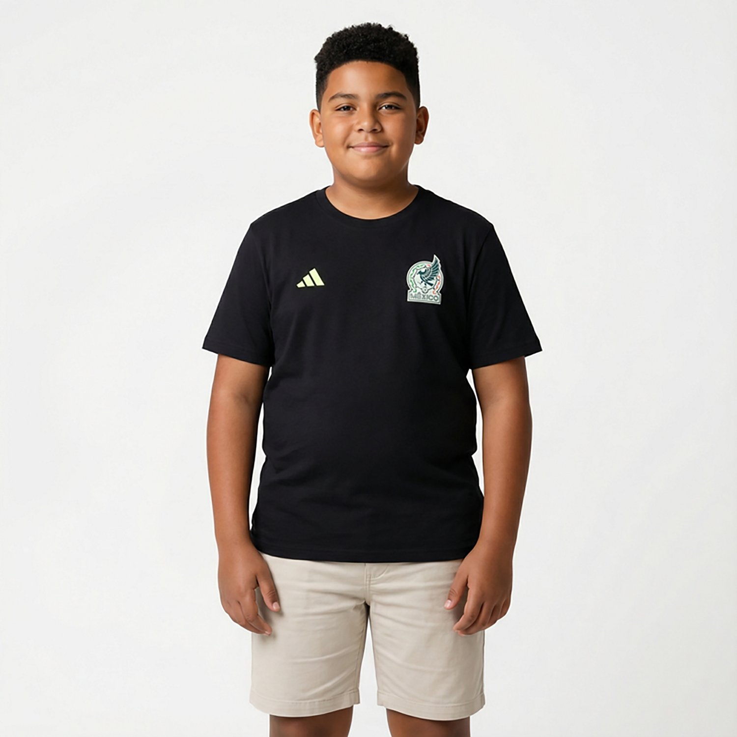 adidas Youth FMF Mexico Nation Short Sleeve T-Shirt