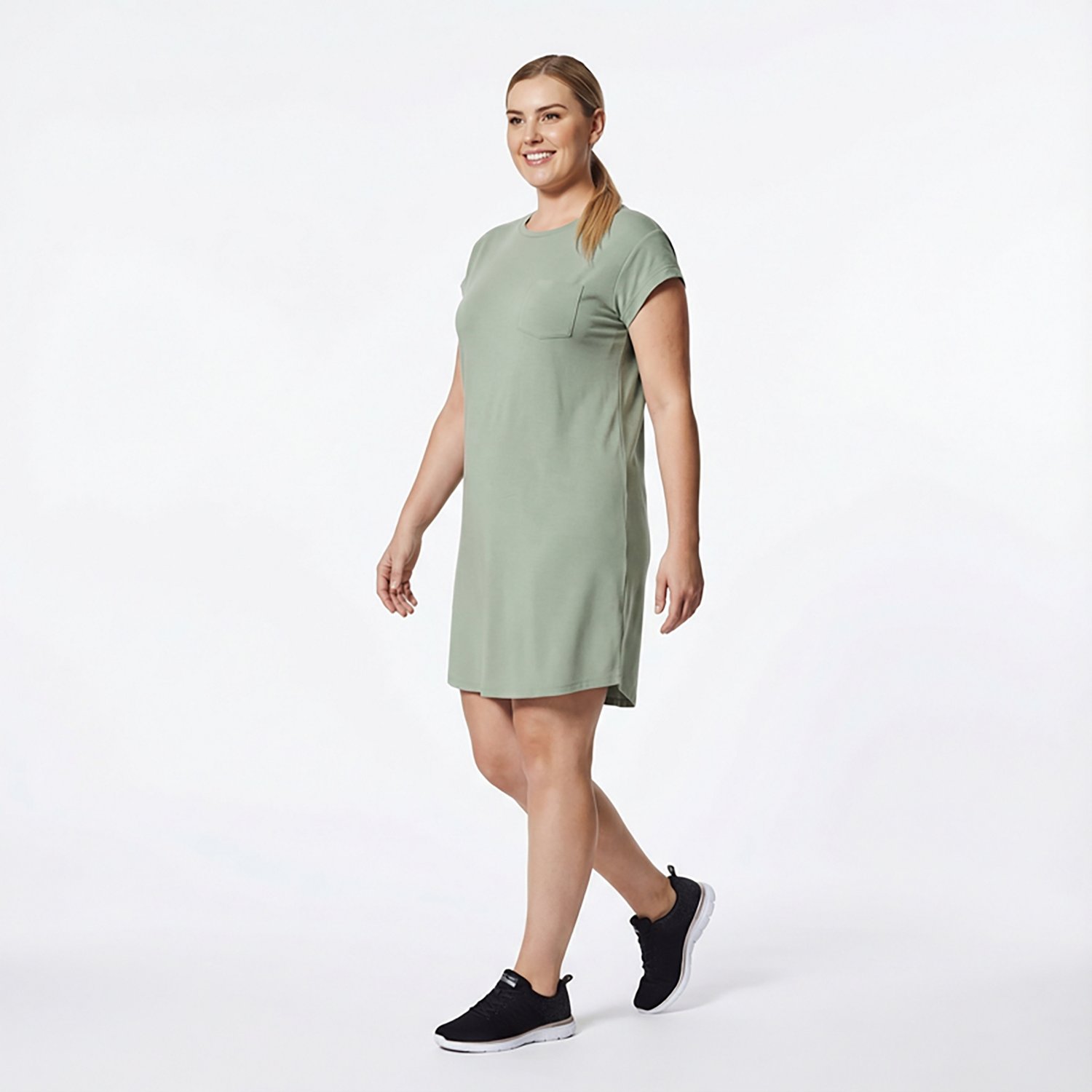 Magellan Outdoors Women's Summerville Short Sleeve Shirt Dress - view number 2