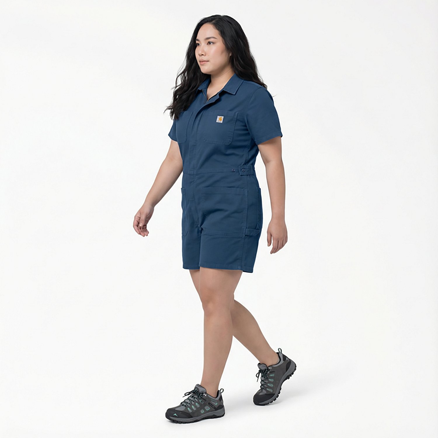 Carhartt Women's TENCEL Fiber Short Sleeve Shortalls - view number 2