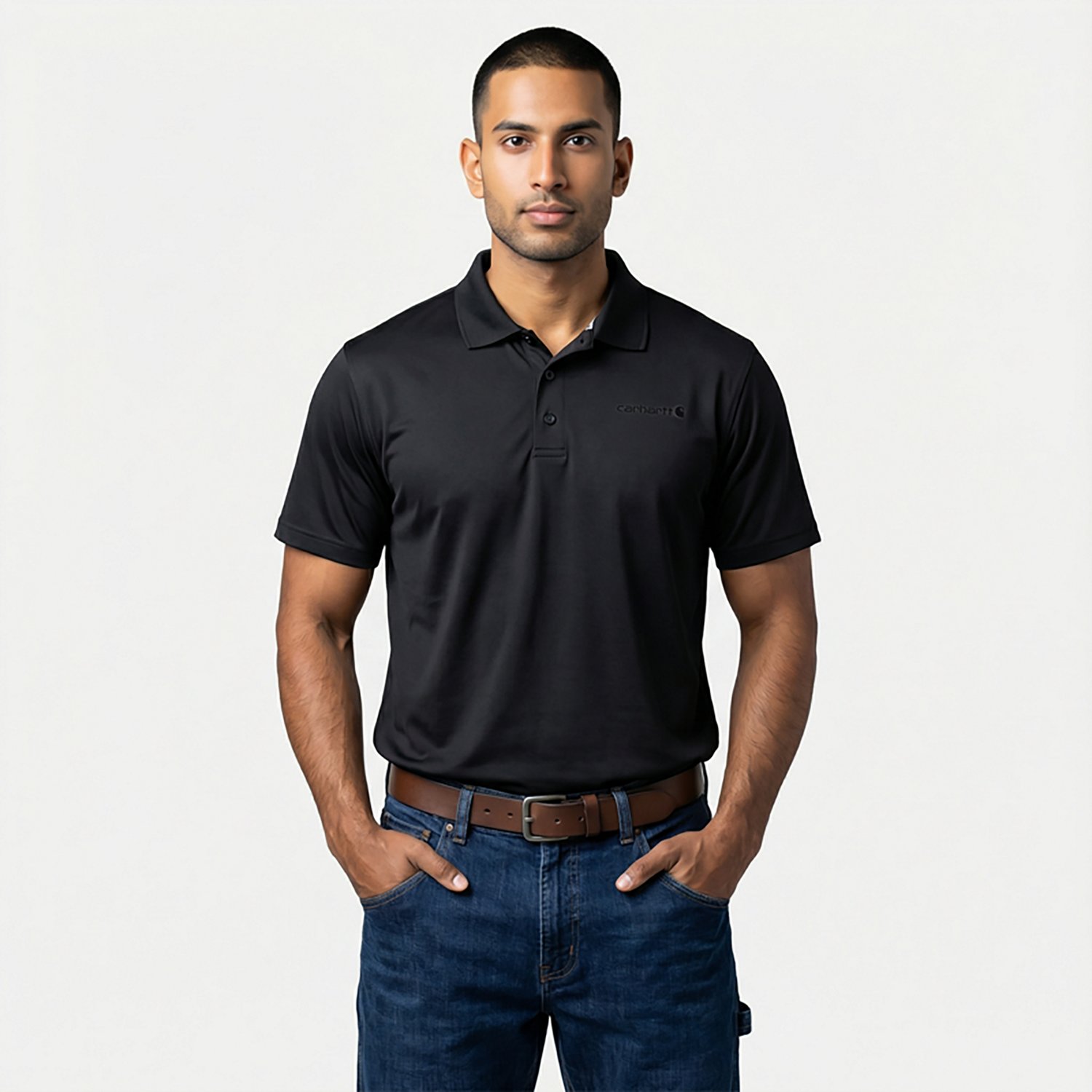 Carhartt Men's Force Sun Defender Polo Shirt - view number 2