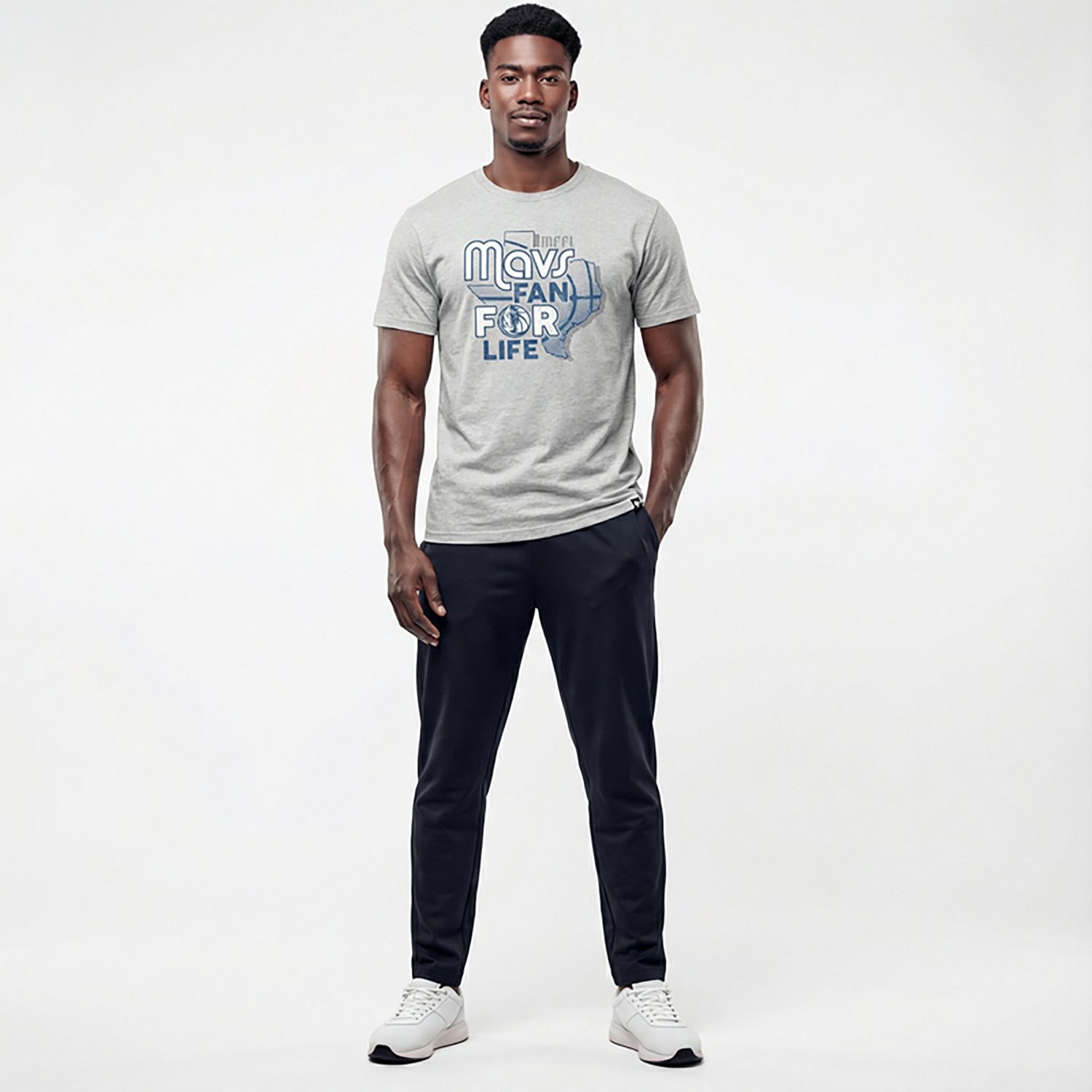 '47 Men's Dallas Mavericks 'State Shape' Regional Franklin T-shirt