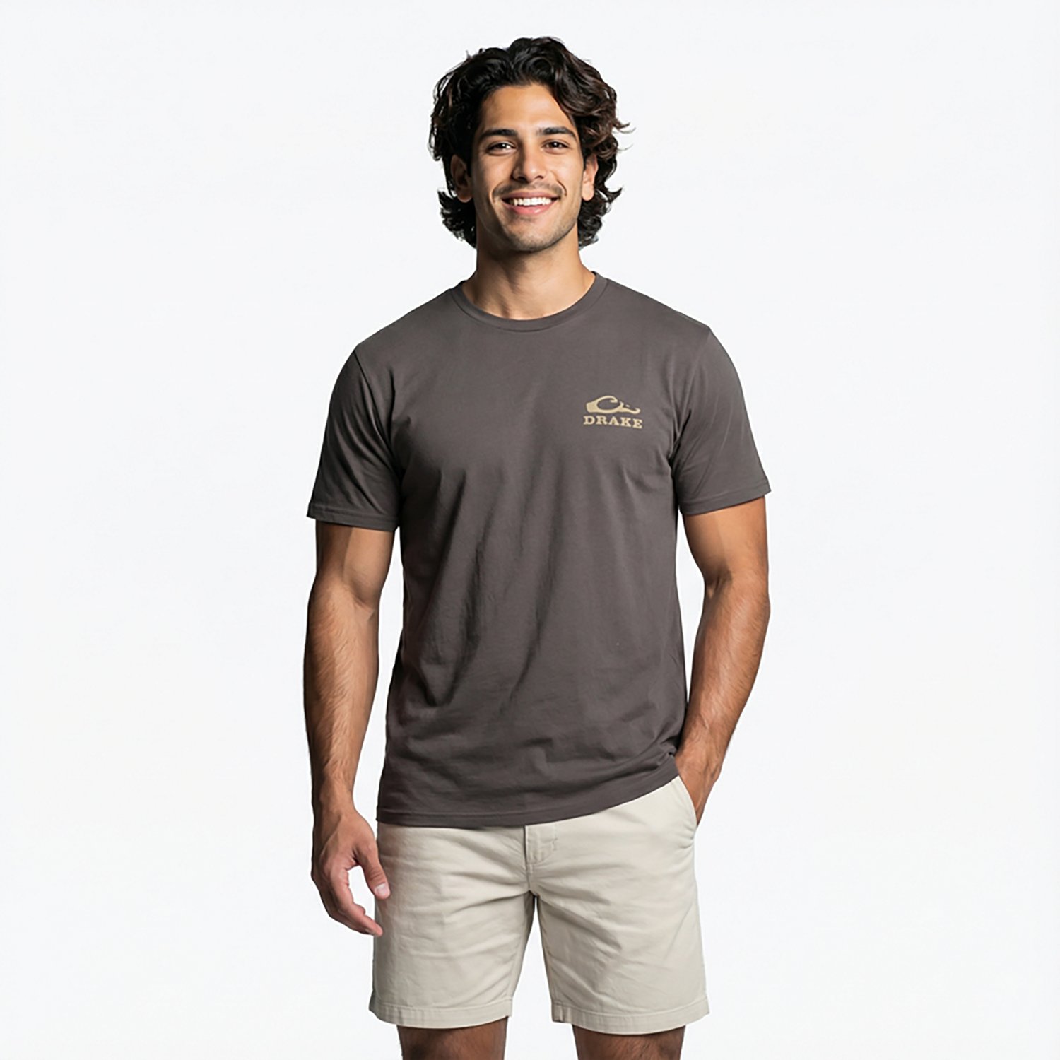 Drake Waterfowl Men's Chocolate Lab Revised Short Sleeve T-shirt  - view number 2