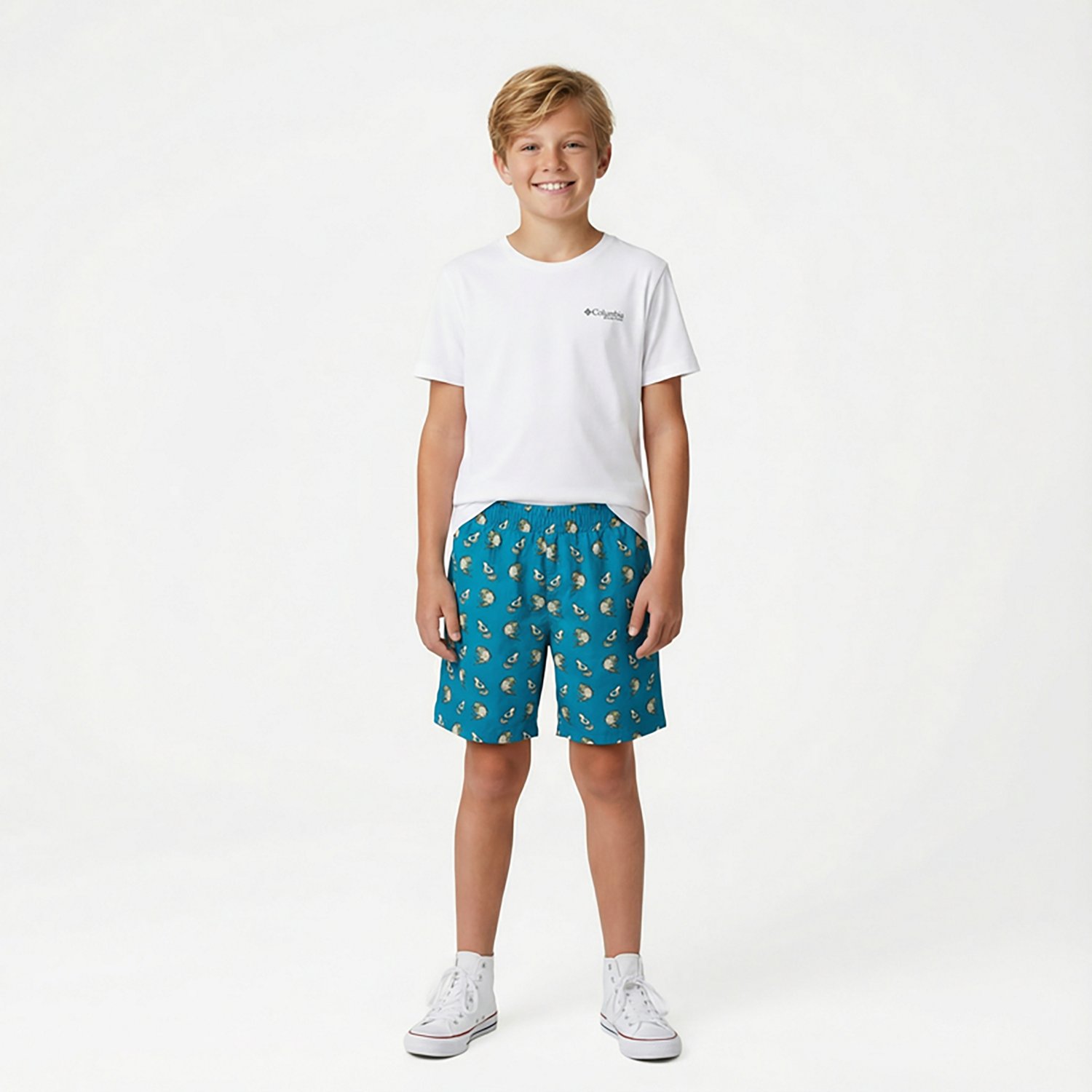 Columbia Sportswear Boys' PFG Super Backcast Shorts 1.5 in