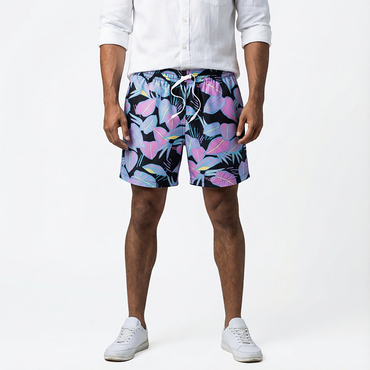 Chubbies Men's The Fluorescent Funk Classic Swim Trunks                                                                          - view number 2