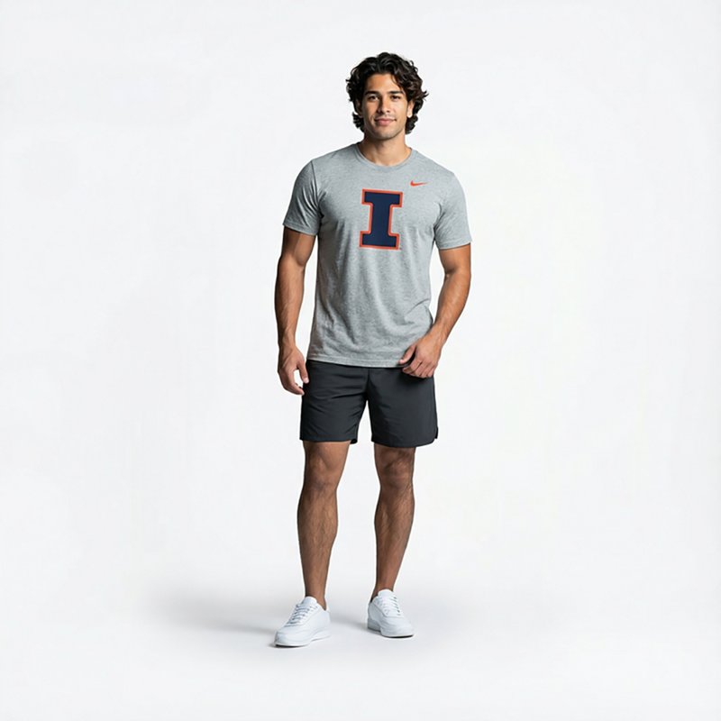 Nike Men's Illinois Primary Logo Core T-shirt