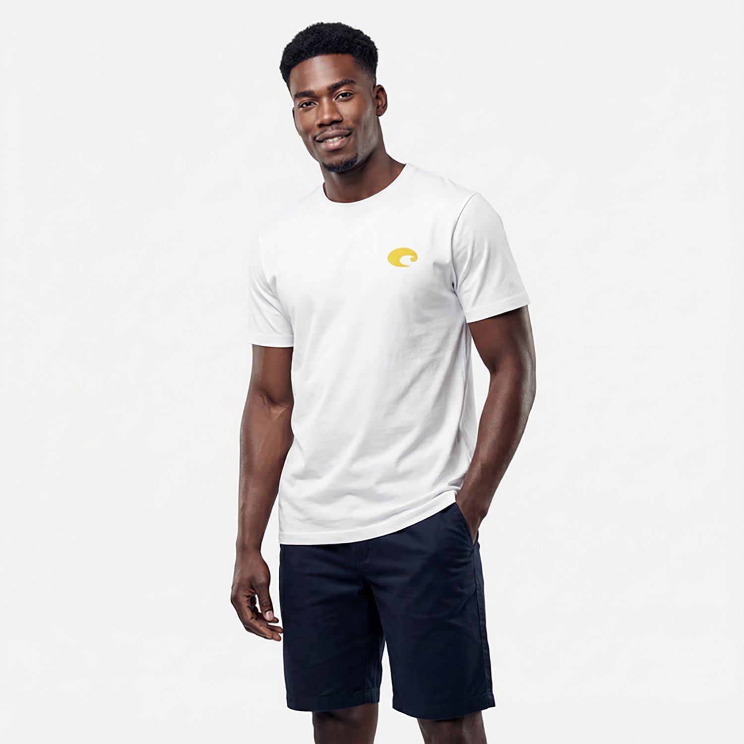 Costa Del Mar Men's Postal Stamp Redfish Short Sleeve T-shirt - view number 2