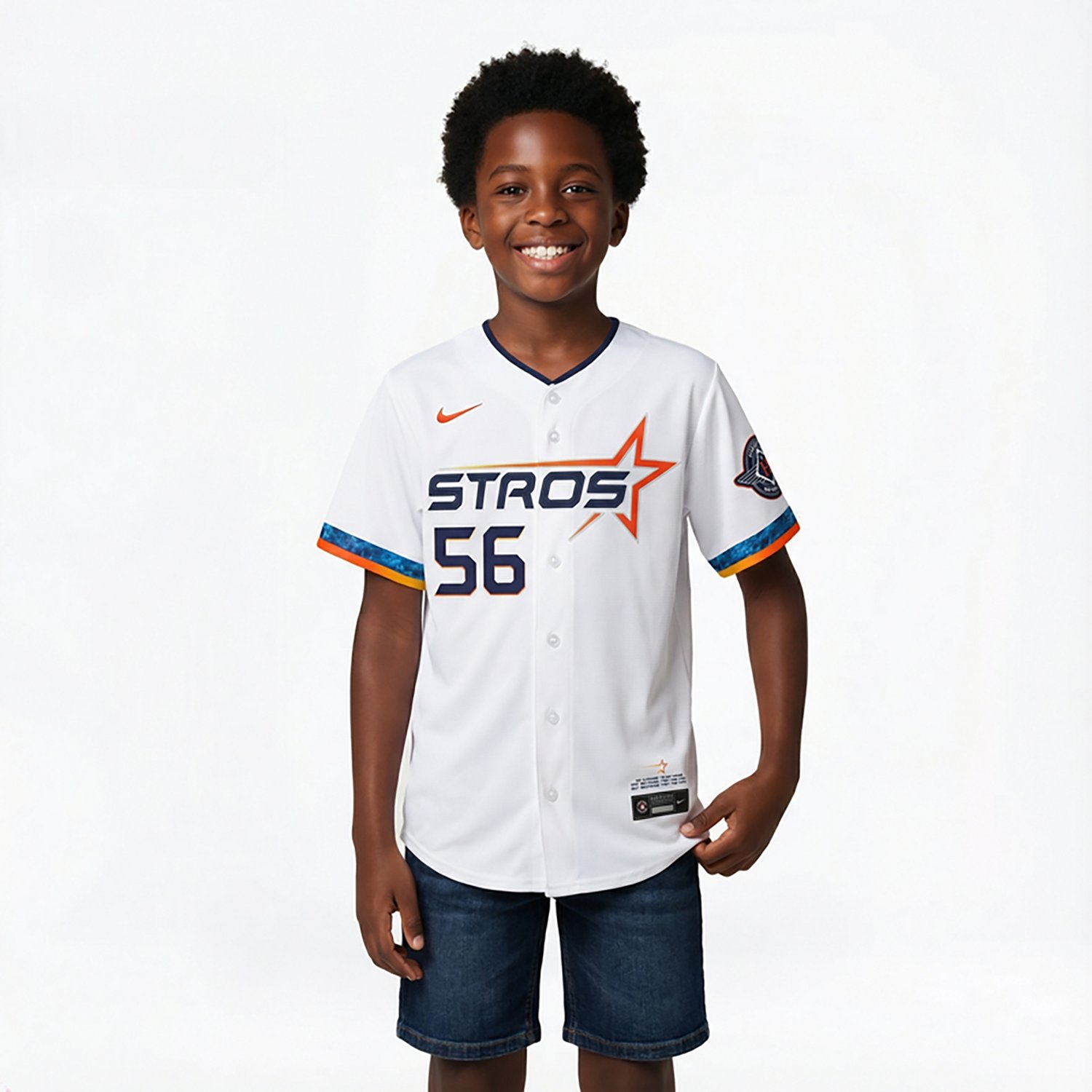 Nike M Astros Blanco City Connect Limited Name & Number Jersey