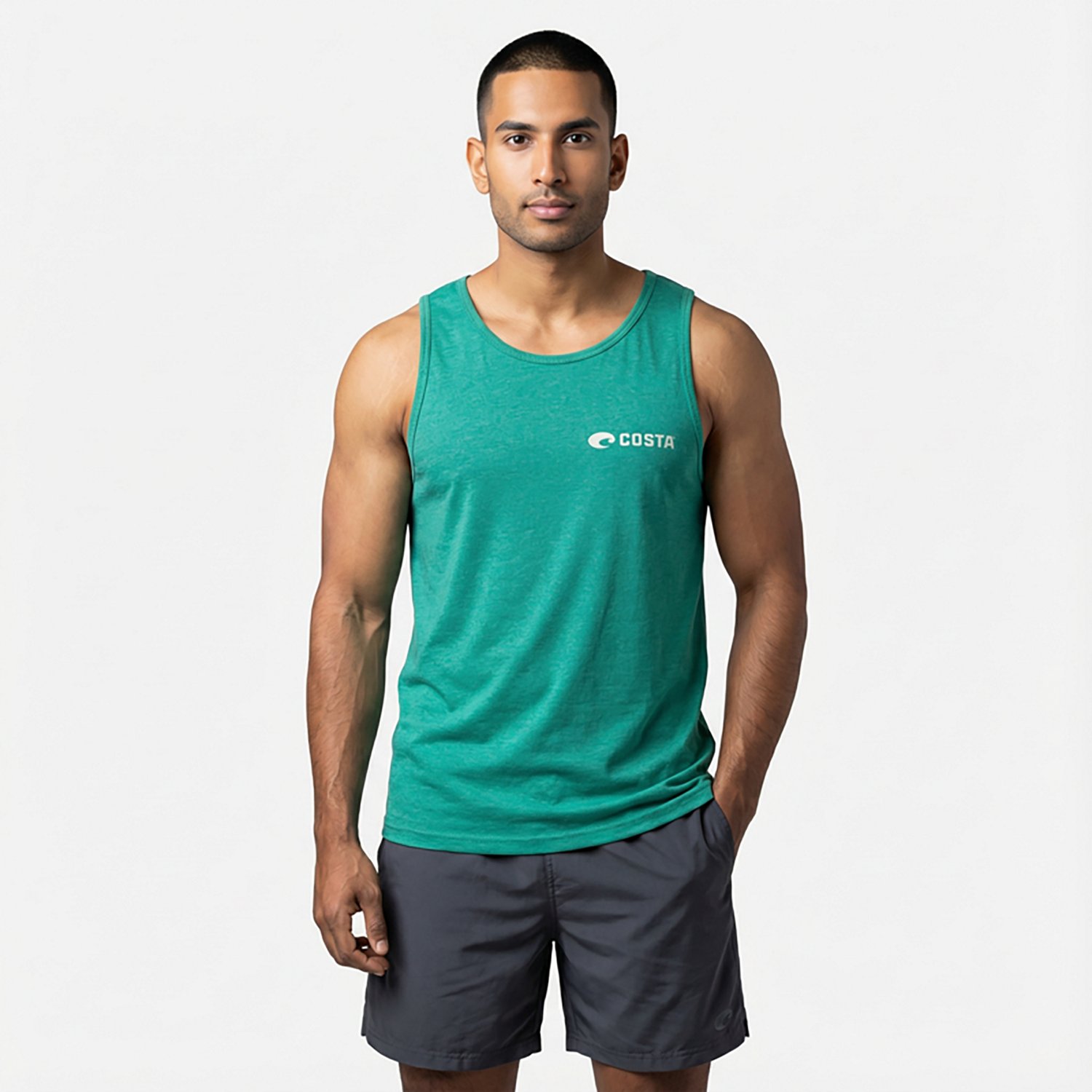 Costa Del Mar Men's Dorado Batik Tank Top - view number 2