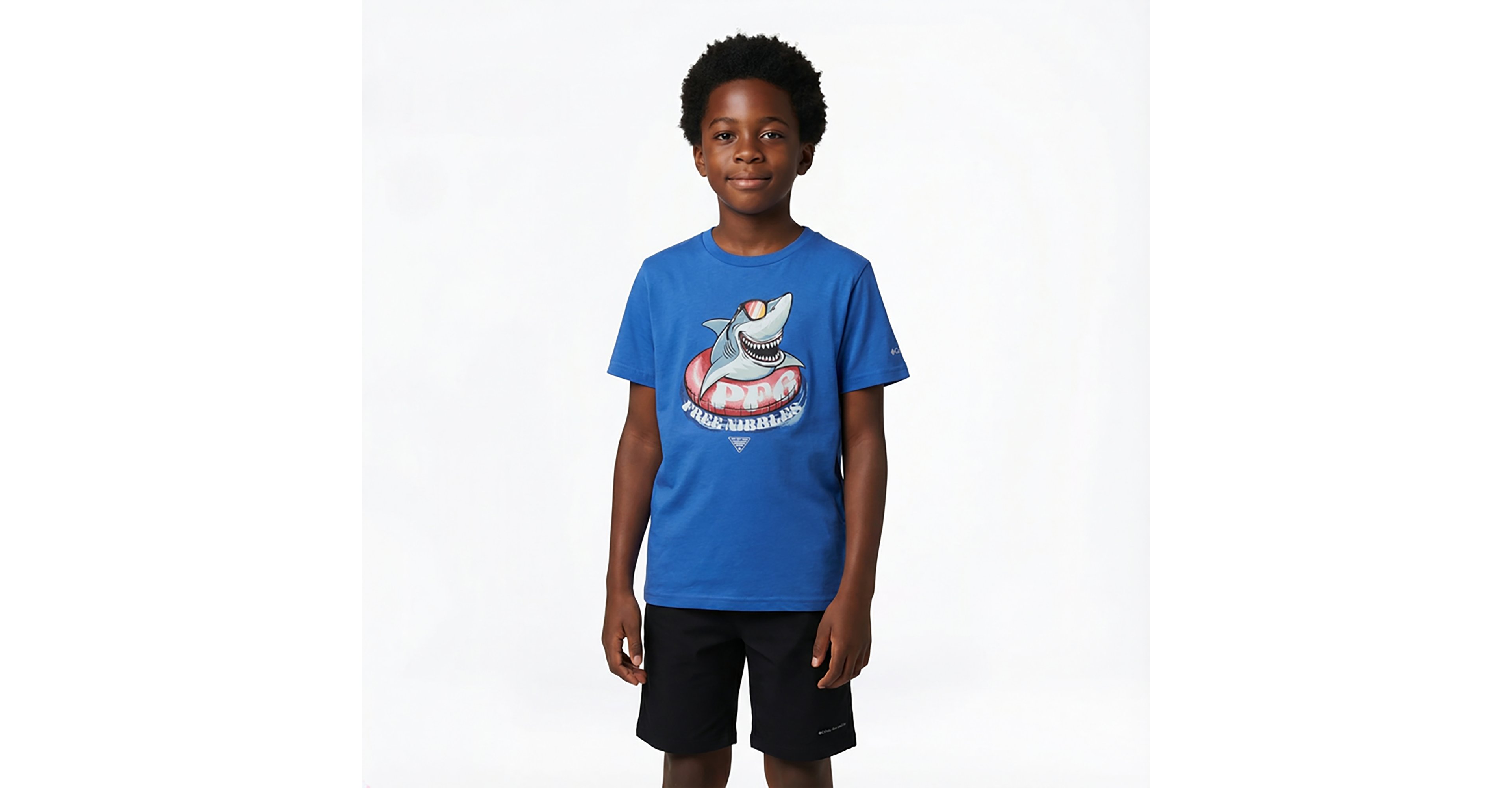 Columbia Sportswear Boys' Shark Float Graphic T-shirt