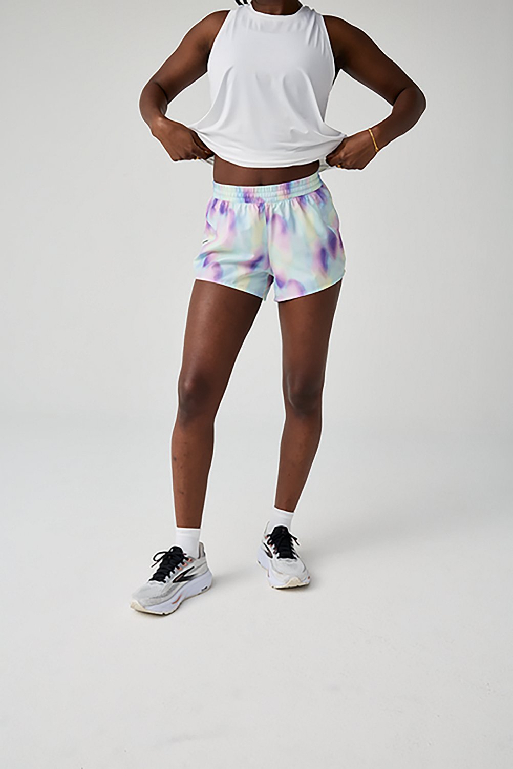 Brooks Women’s Dash Printed Shorts 3 in - view number 5