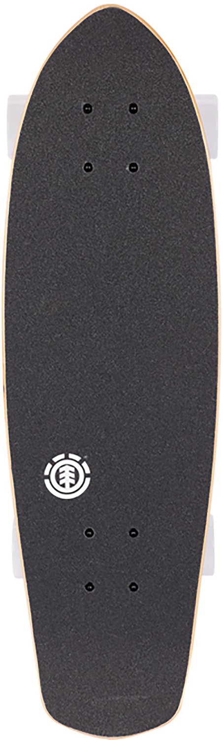 Element Blue Flower Diamond Tail 27 in Cruiser Skateboard - view number 3