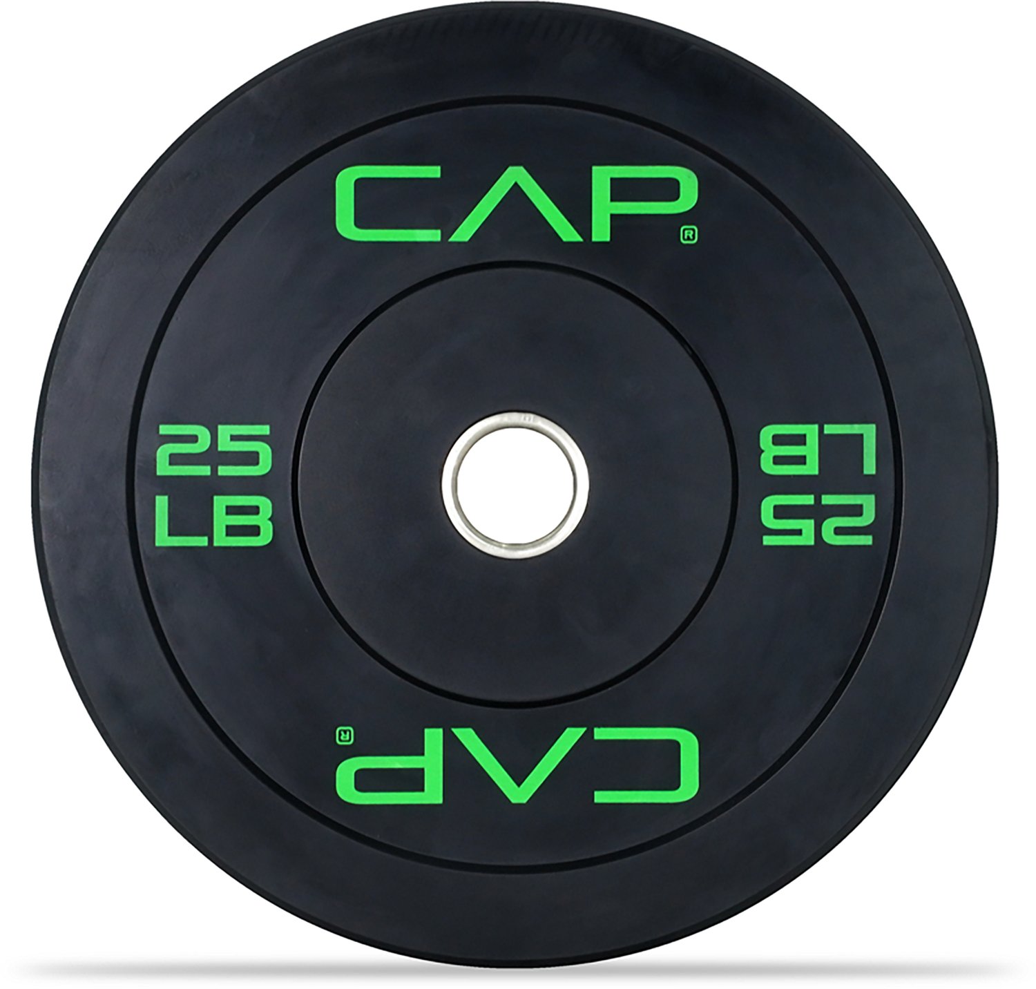 CAP Barbell Olympic Bumper Plate With Screened Logo – Single - view number 2