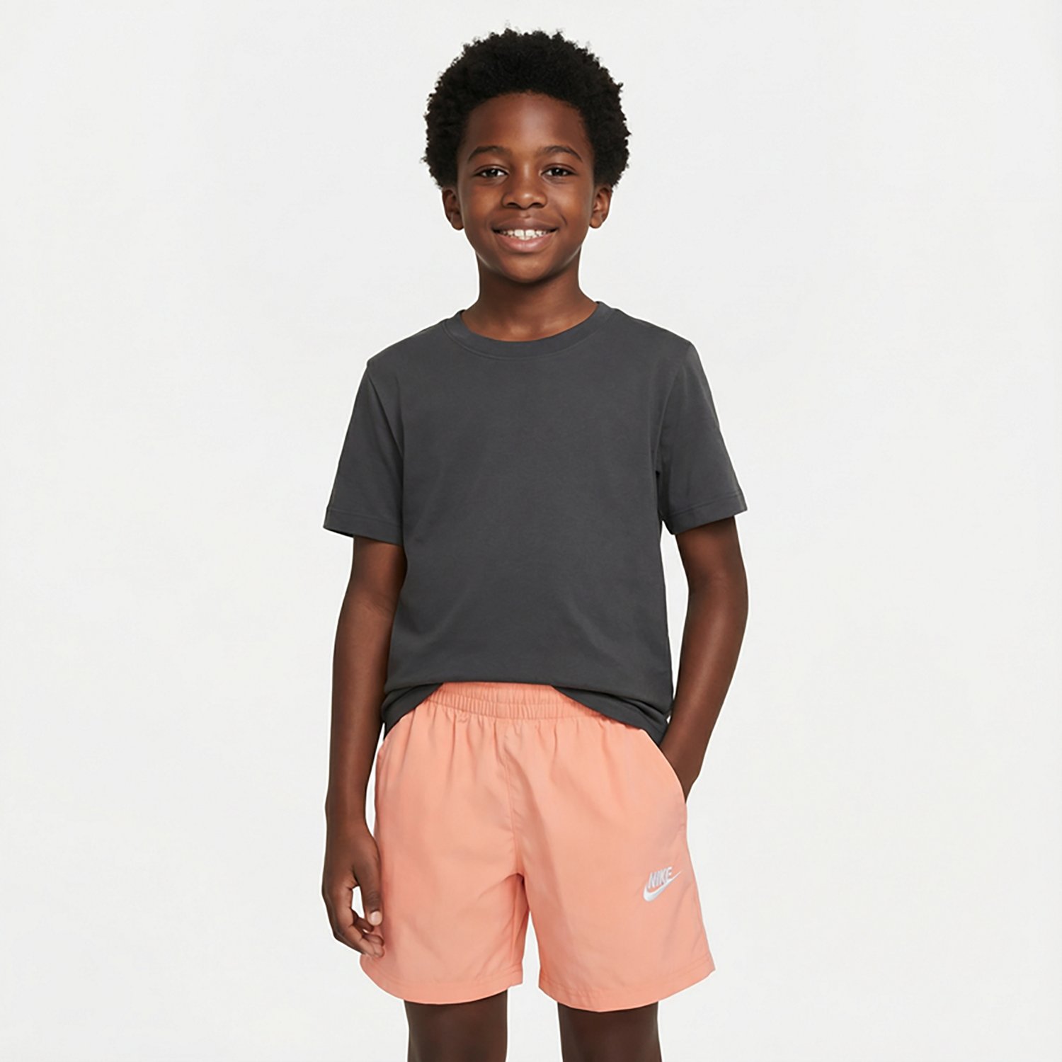 Nike Big Kids' Sportswear Club Woven Shorts 4.5 in - view number 2