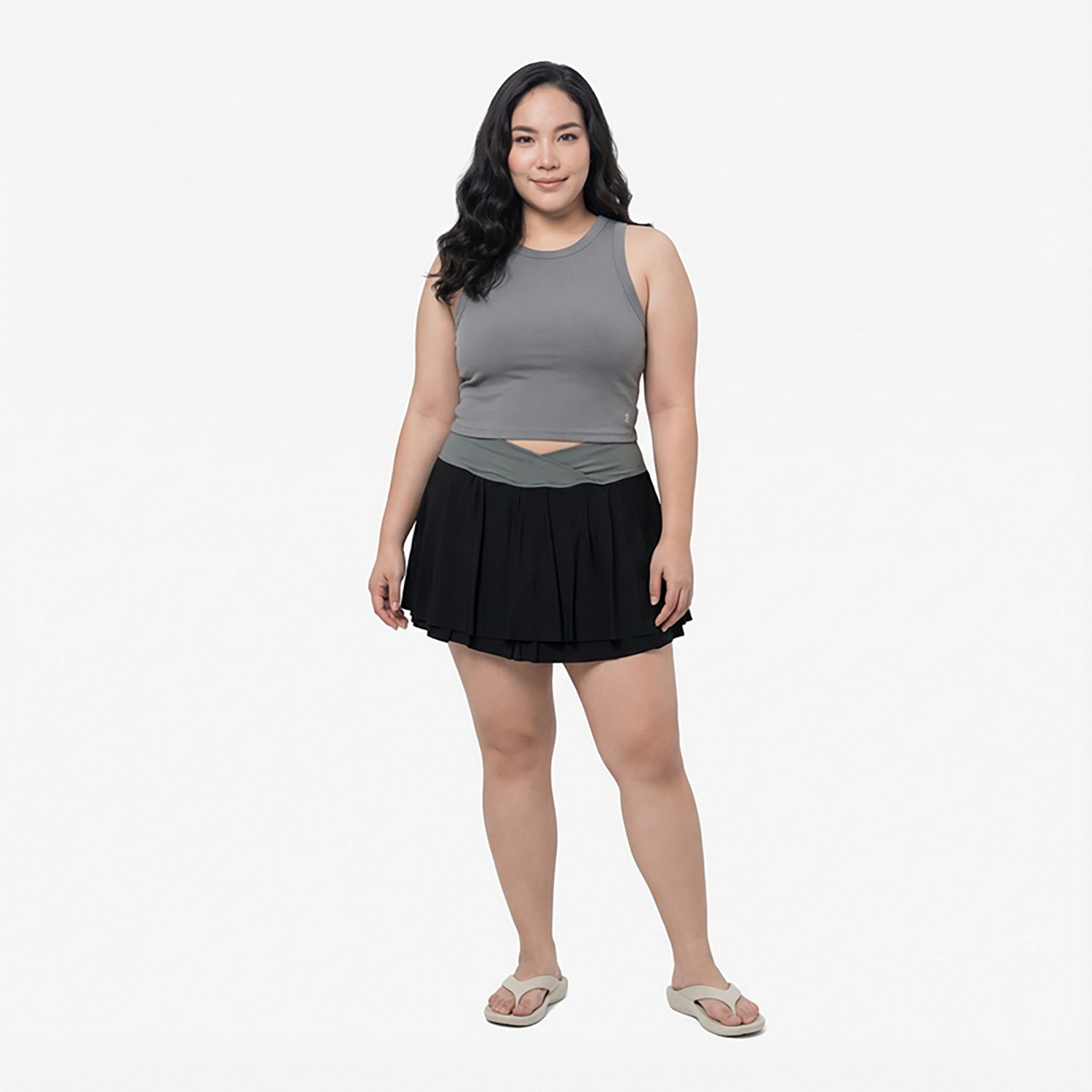 Jadelynn Brooke Women's Color Block Skort