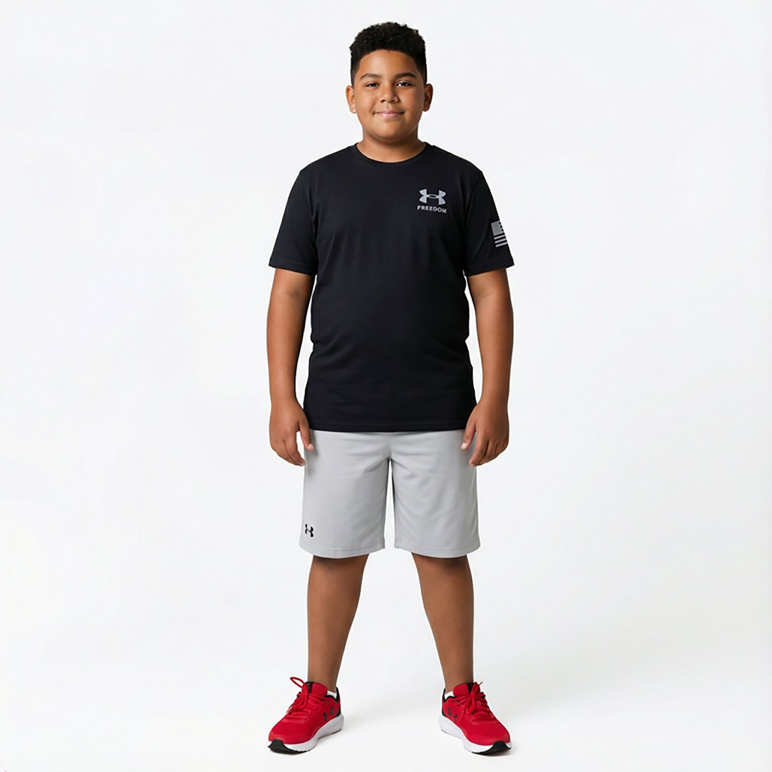 Under Armour Boys' Freedom Flag Graphic T-shirt