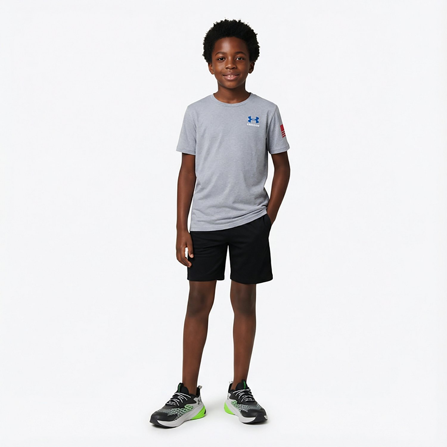 Under Armour Boys' Freedom Flag Graphic T-shirt