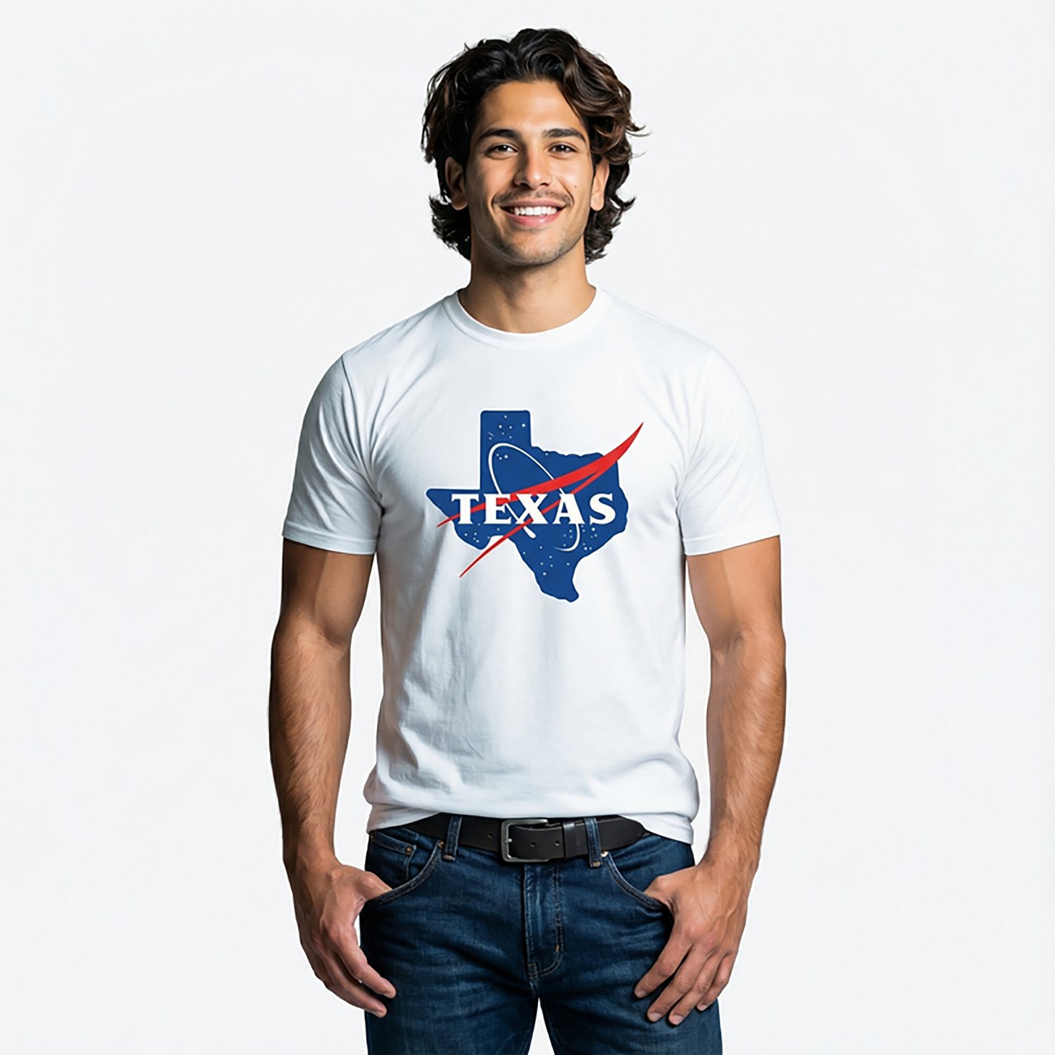 State Life Men's Texas Out Of Space Short Sleeve Graphic T-shirt - view number 2