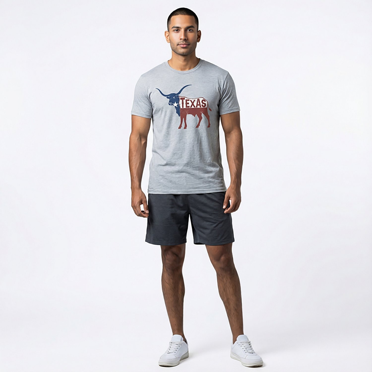 State Life Men's Short Sleeve Texas Inside Longhorn T-shirt