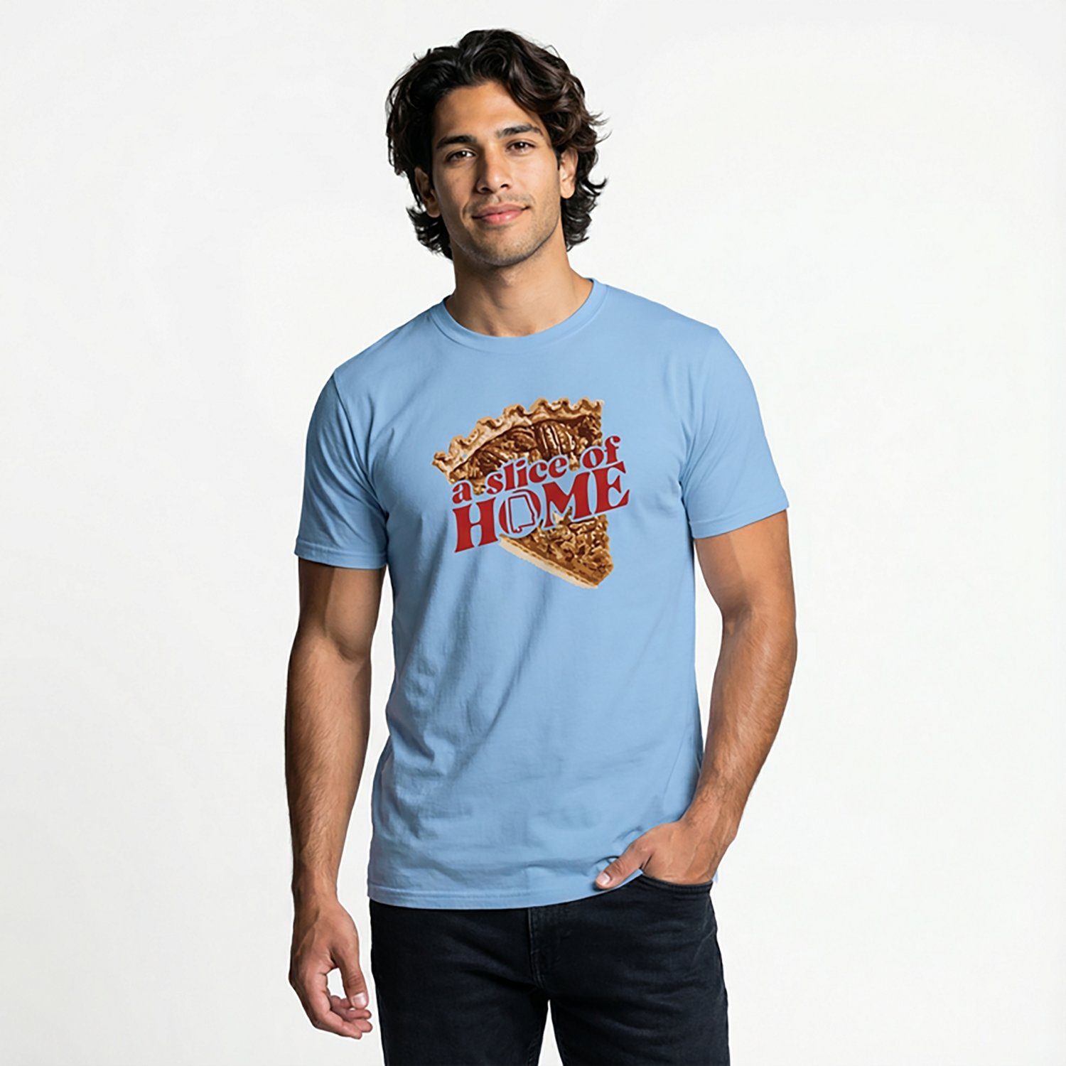 State Life Men's Alabama Home Slice Short Sleeve T-Shirt - view number 2