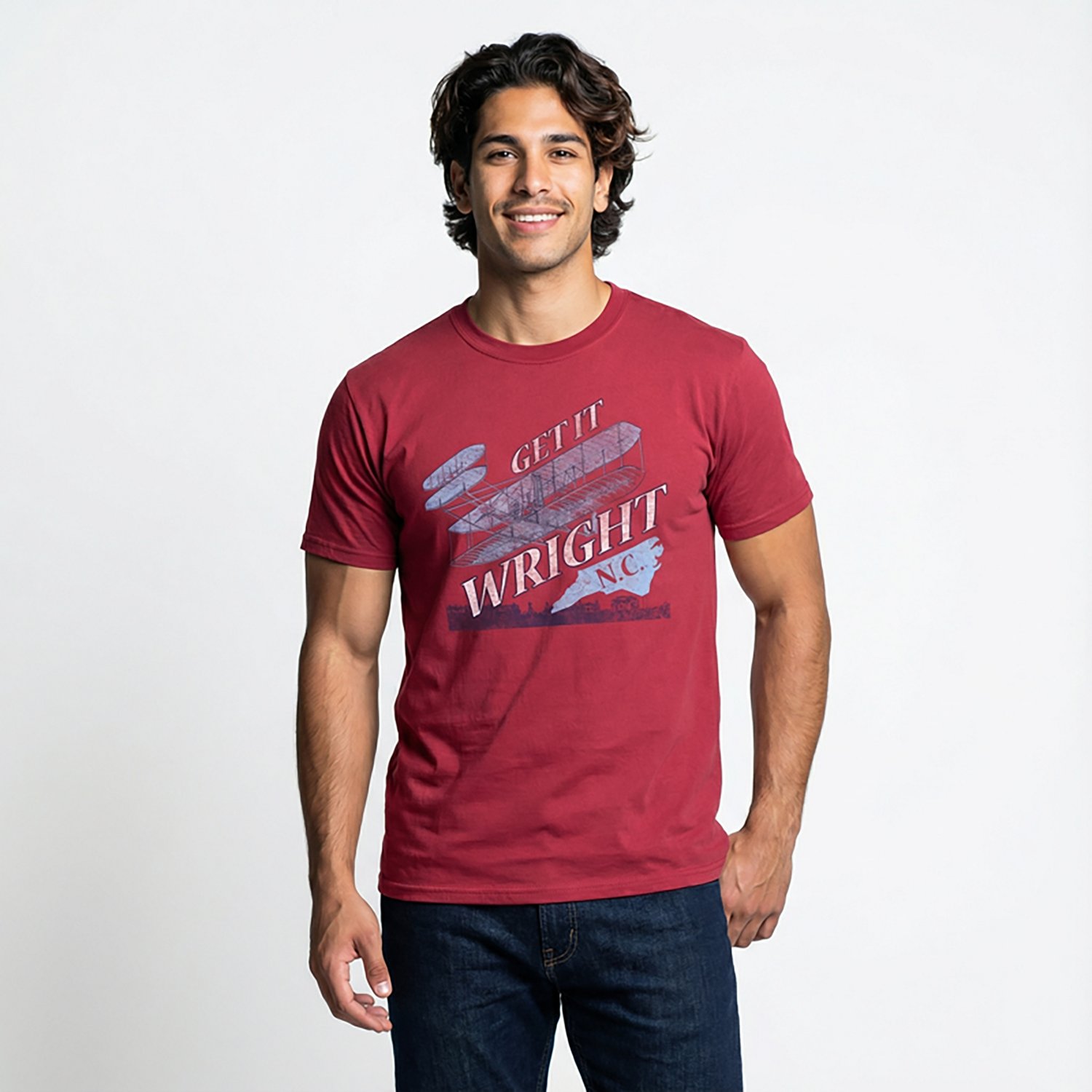 State Life Men's North Carolina Get It Wright Short Sleeve T-shirt - view number 2