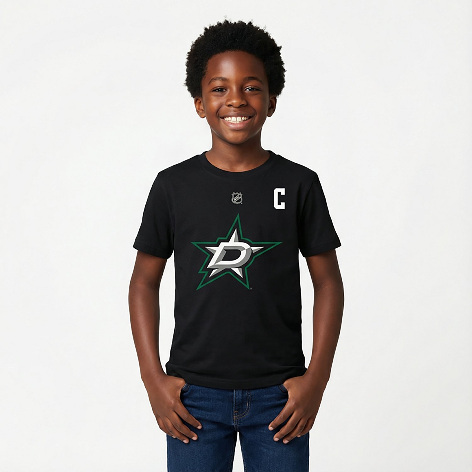 Fanatics Jamie Benn Dallas Stars Authentic Stack Name  Number T-Shirt - view number 2