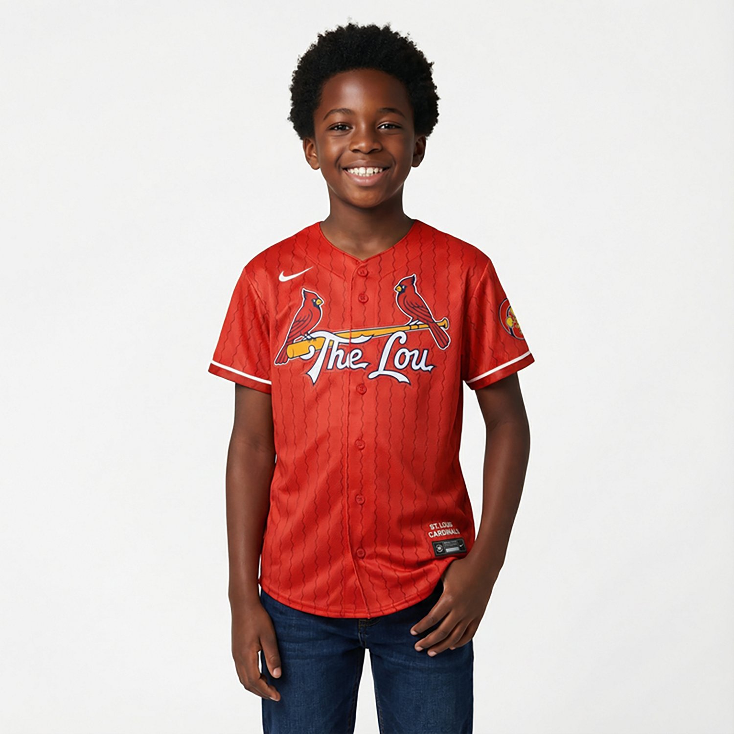 Youth Nike St Louis Cardinals 2024 City Connect Limited Jersey
