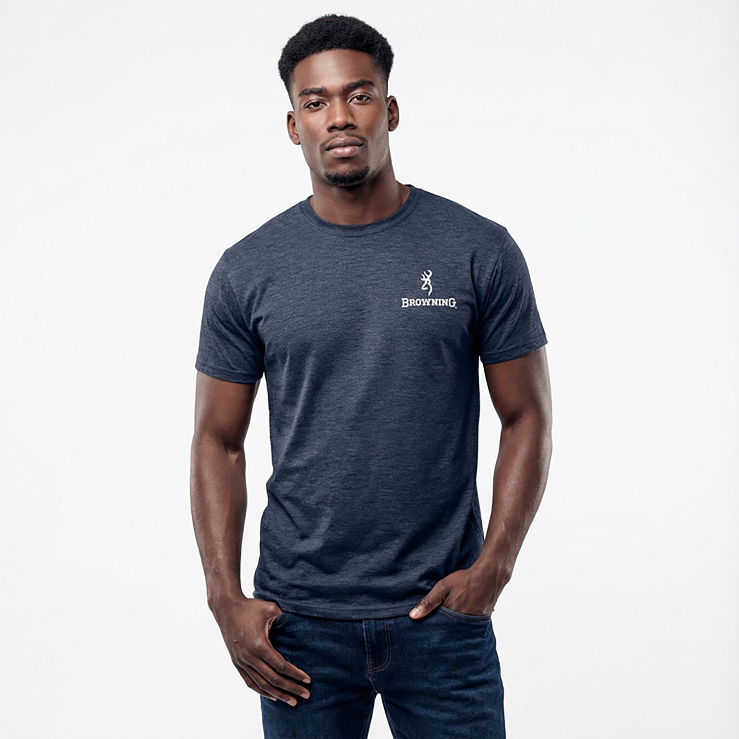 Browning Men's Dee Flag Short Sleeve T-shirt - view number 2