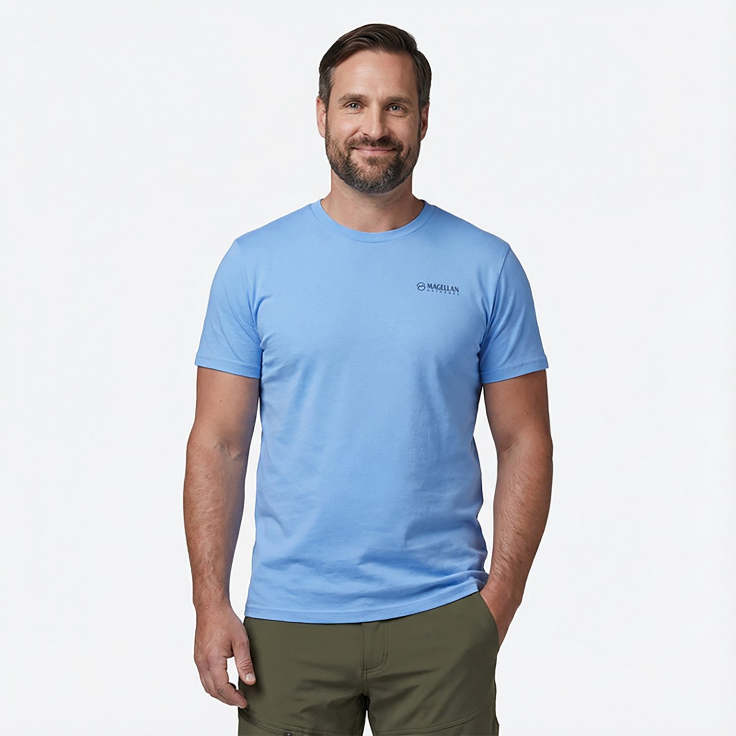 Magellan Outdoors Men's Tall Boy Beer Can T-shirt                                                                                - view number 2