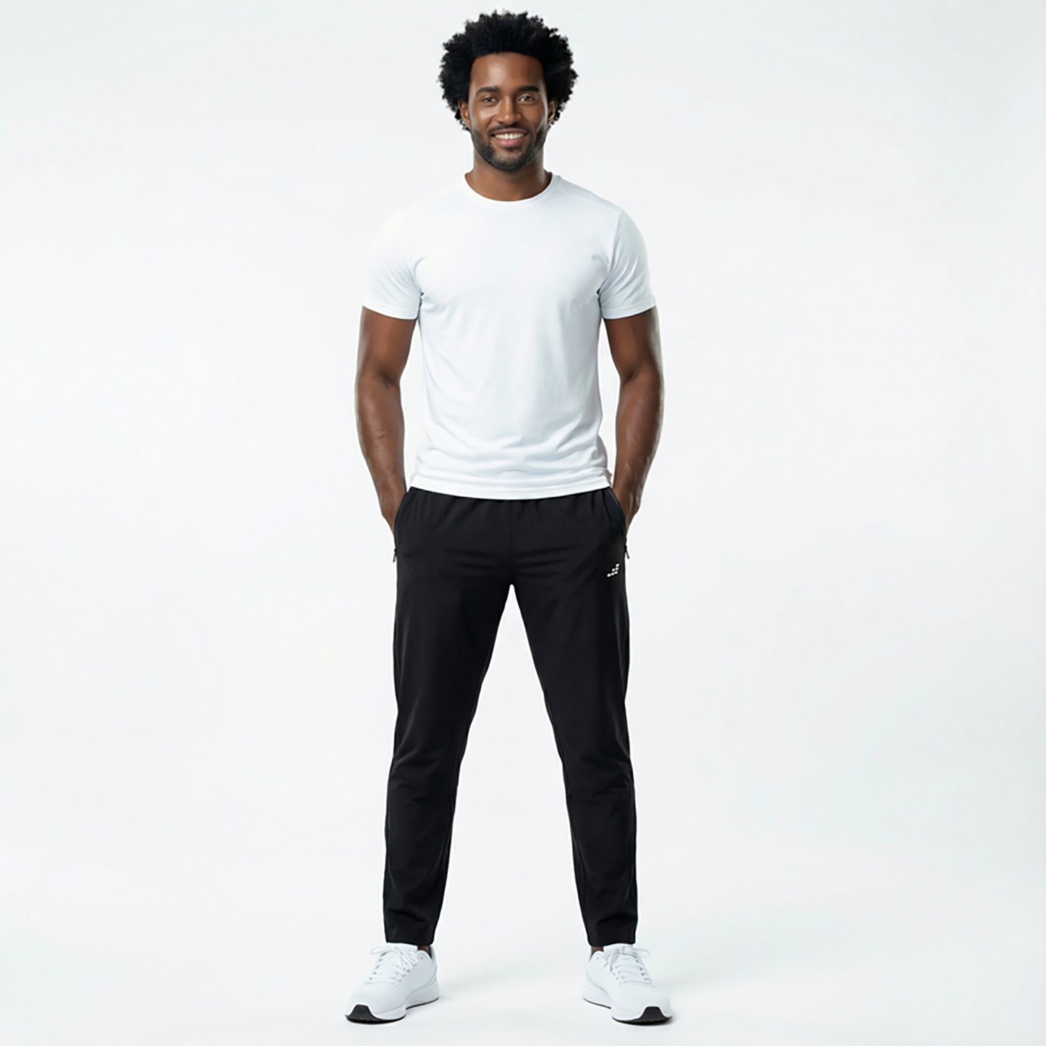 BCG Men's Stretch Tapered Pants