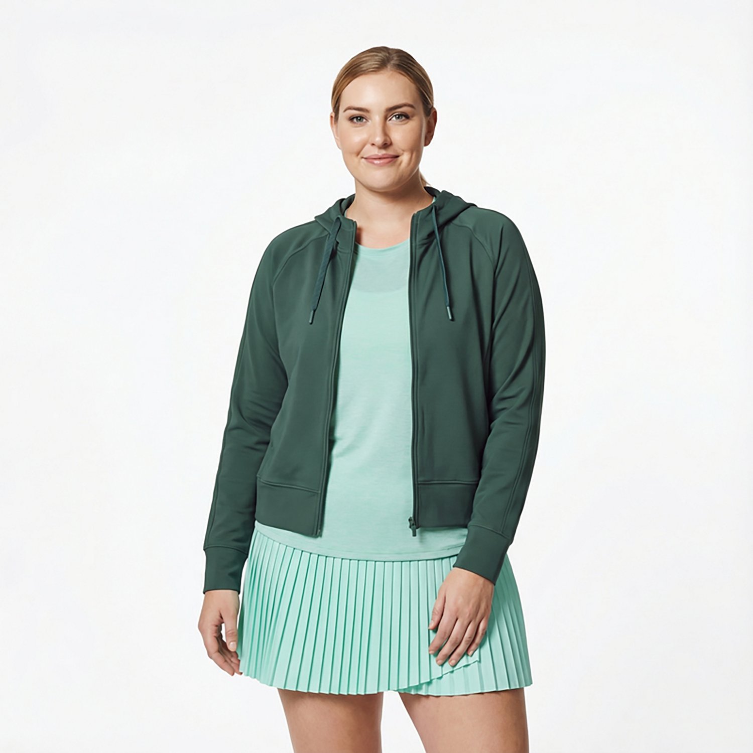 BCG Women's Training Crop Full-Zip Jacket - view number 2