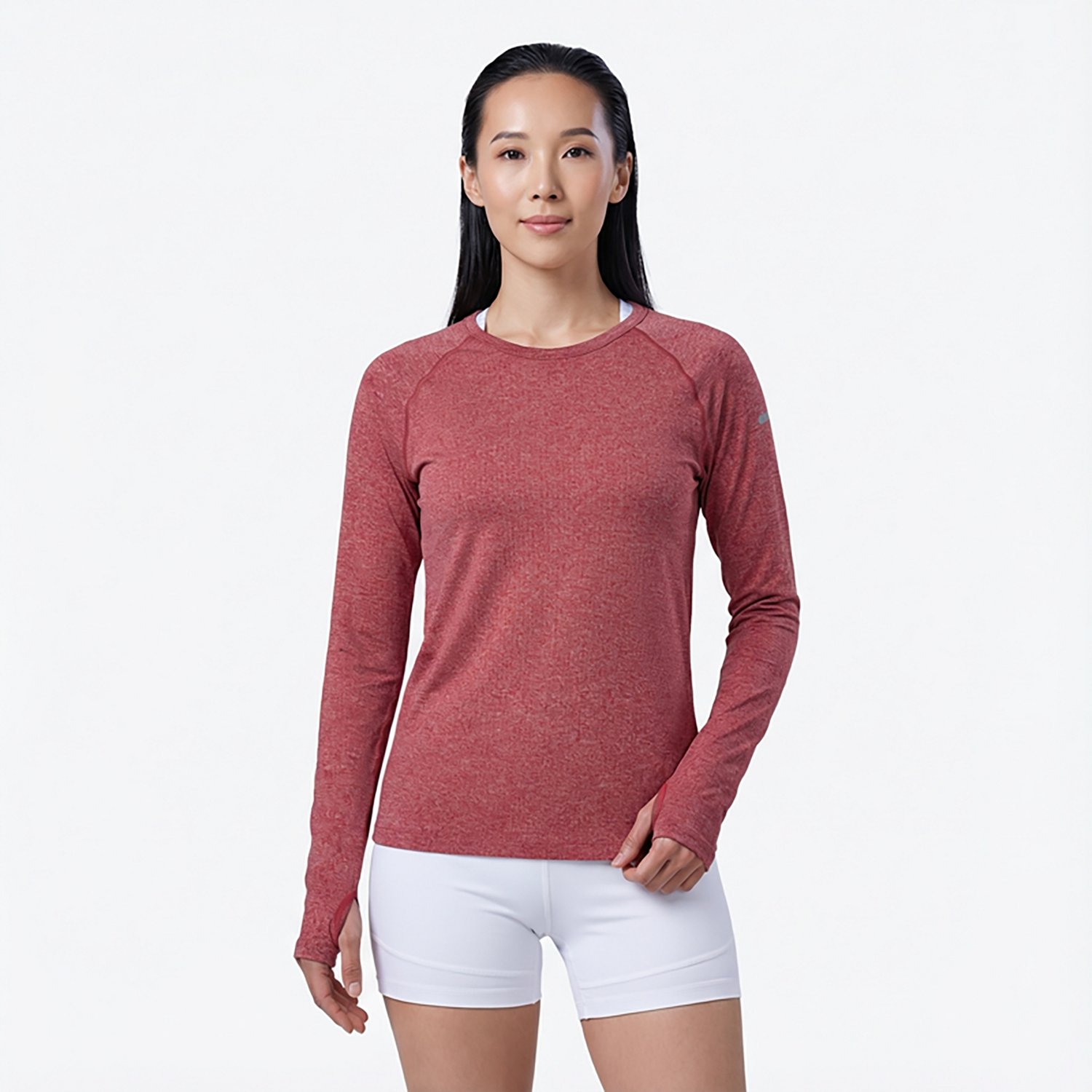 BCG Women's SMLS Rib Long Sleeve T-shirt - view number 2