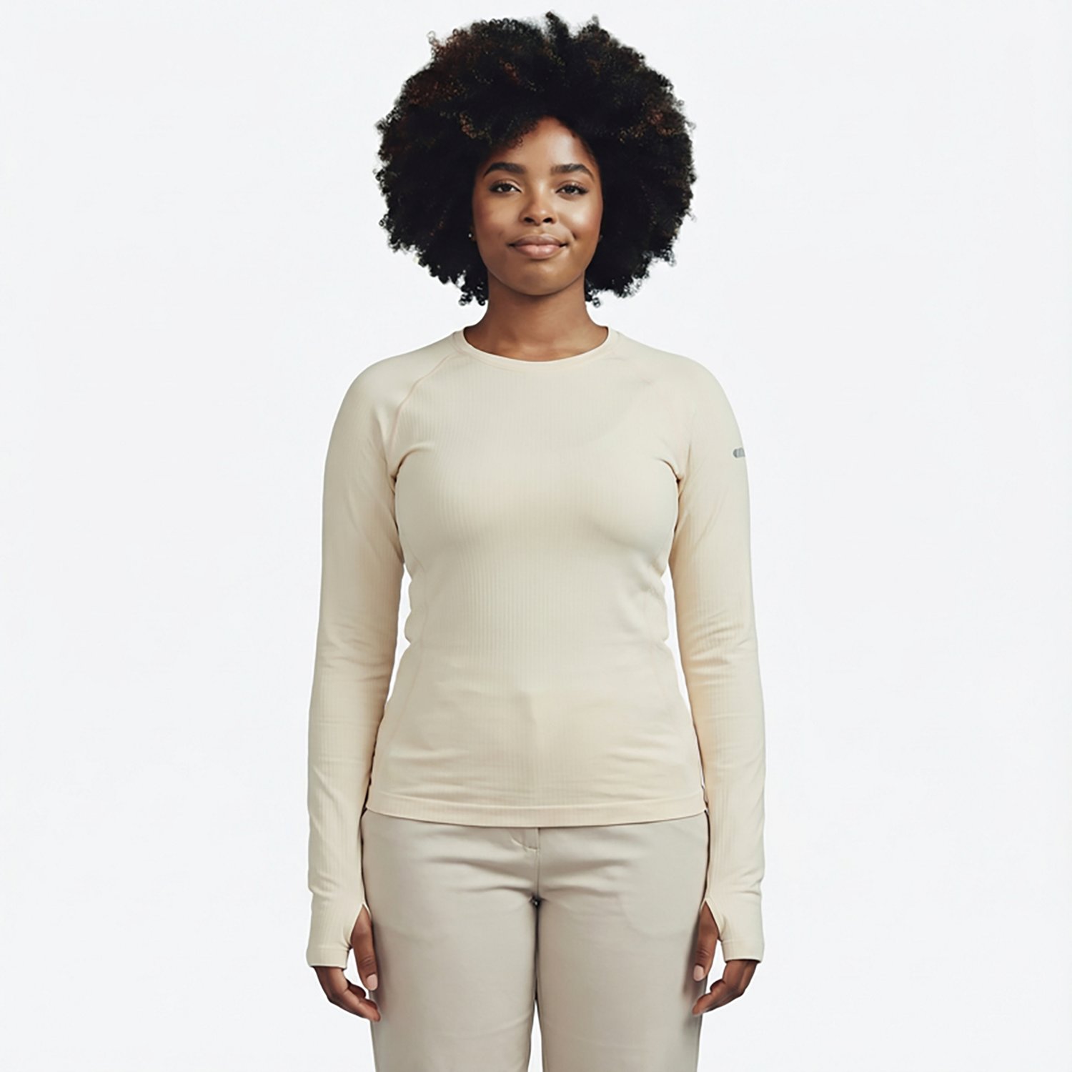 BCG Women's SMLS Rib Long Sleeve T-shirt - view number 2