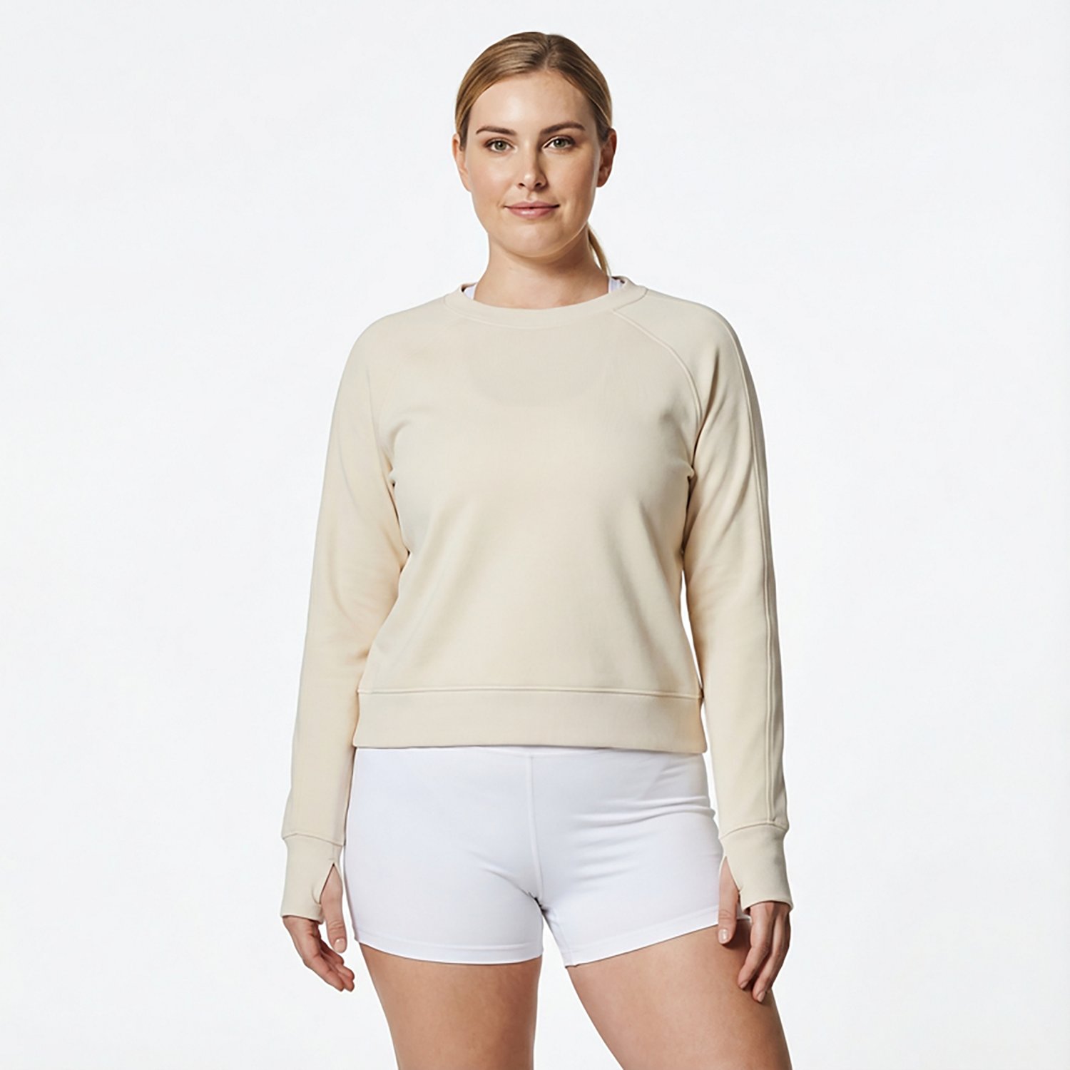 BCG Women's Fleece Long Sleeve Pullover Top - view number 2