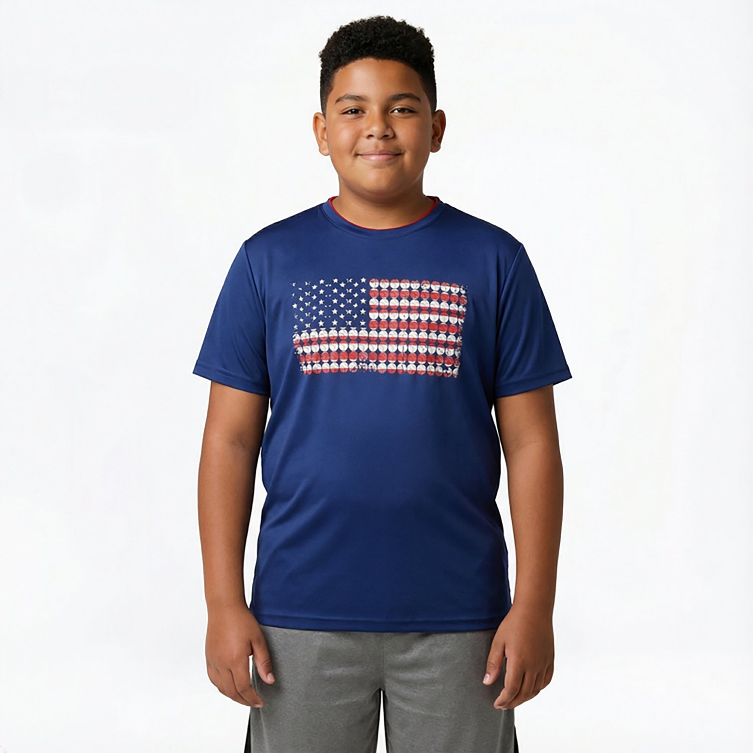 BCG Boys' Training Sport USA T-shirt - view number 2