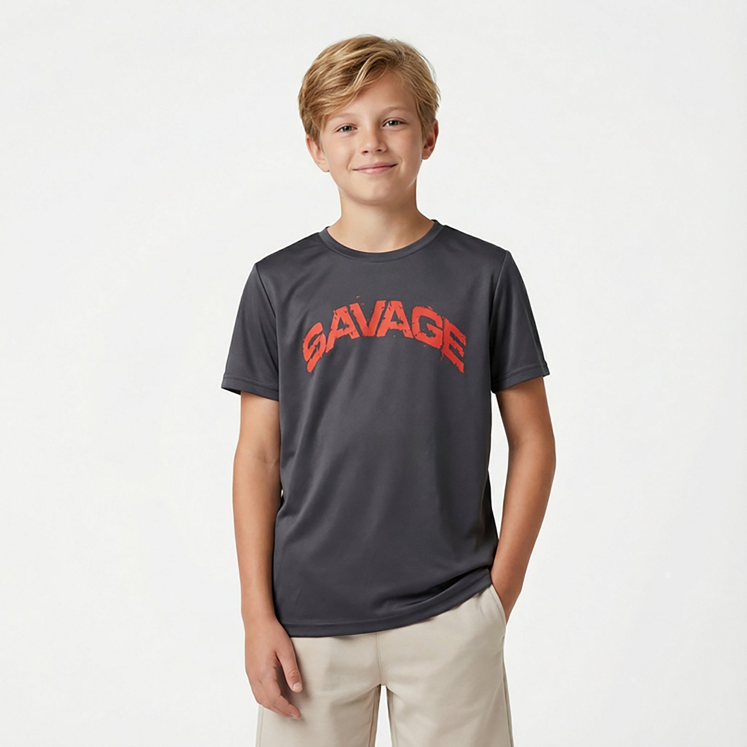BCG Boys' Training Savage Short Sleeve T-shirt - view number 2