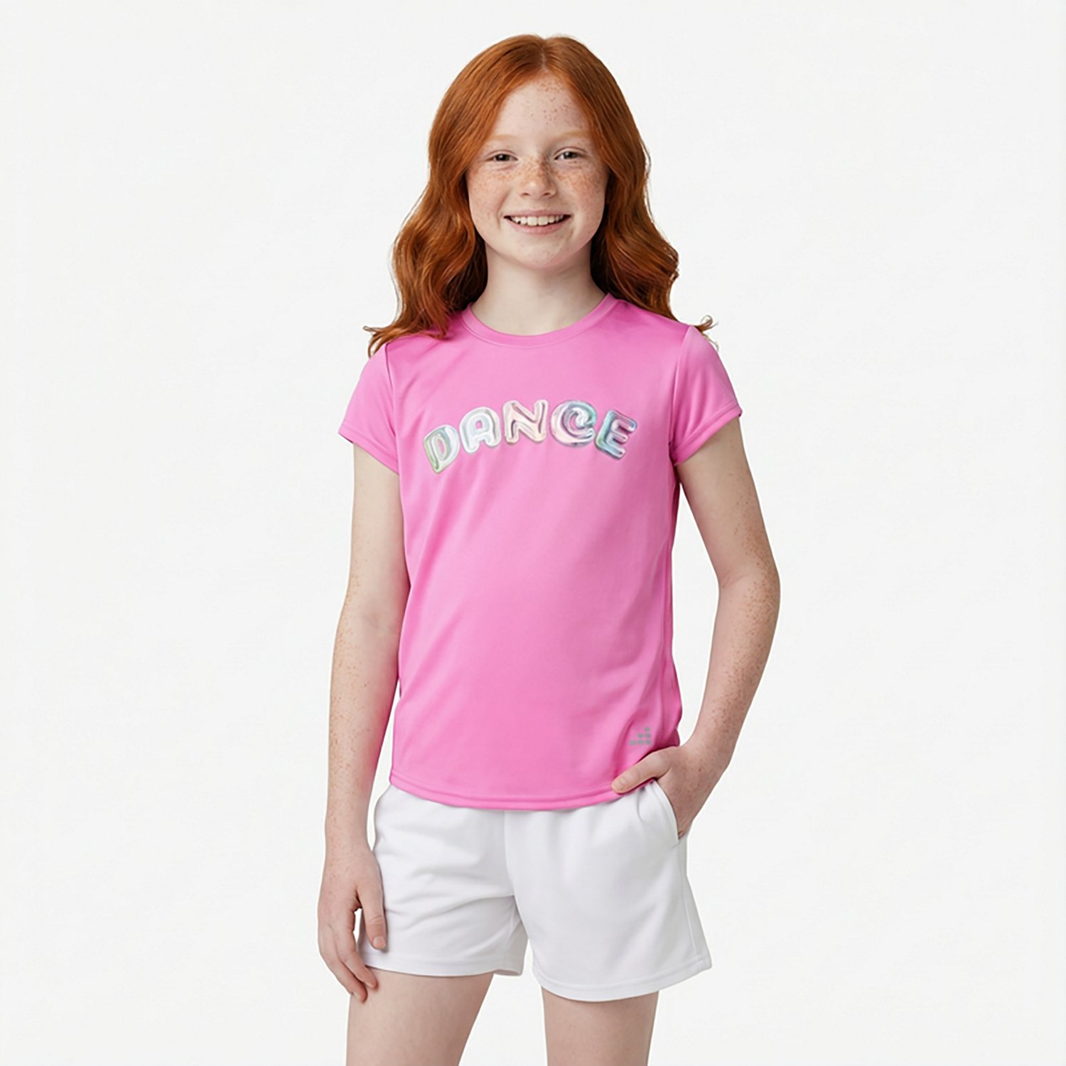 BCG Girls' Turbo Balloon Dance Graphic Short Sleeve T-shirt - view number 2