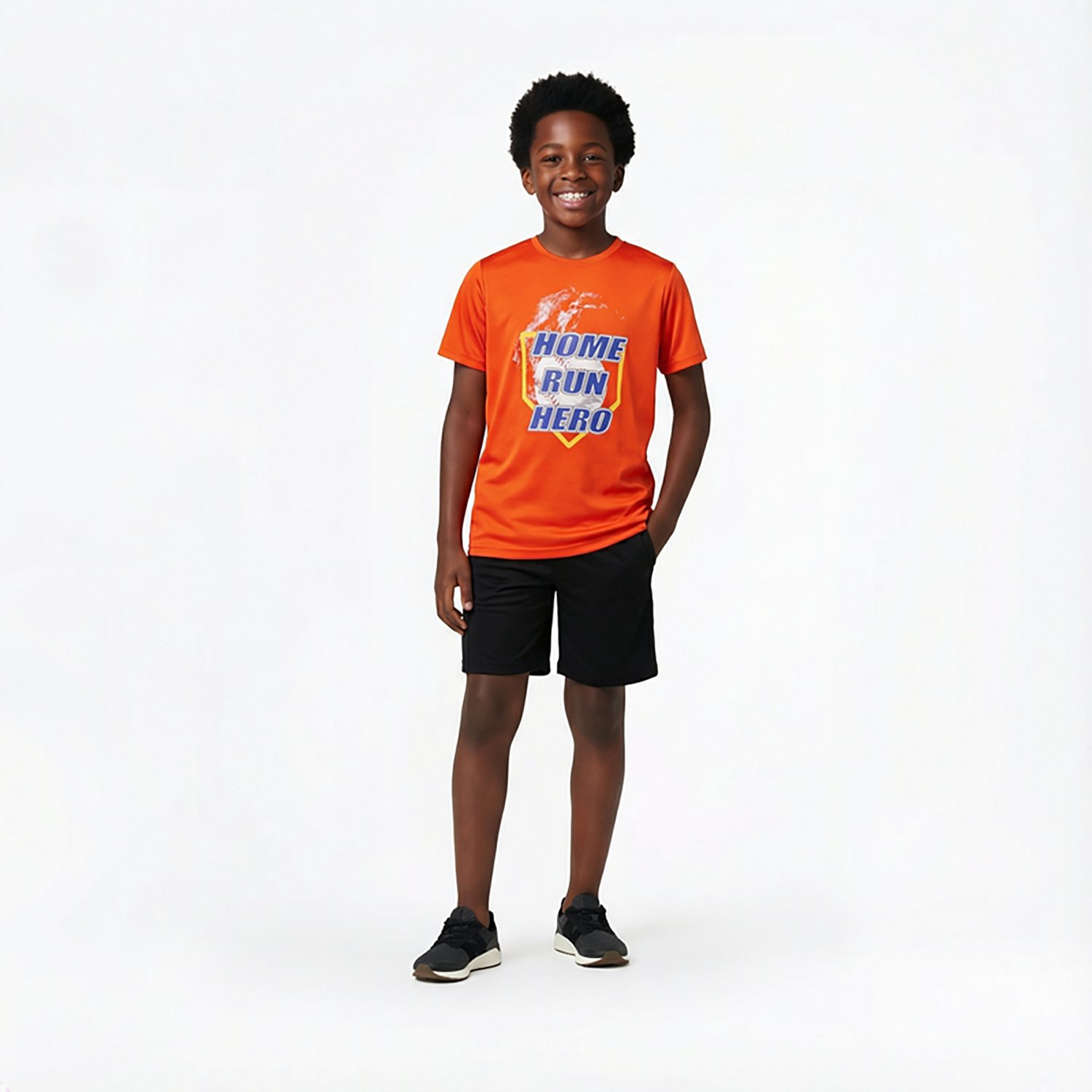 BCG Boys' Training Home Run Hero T-shirt