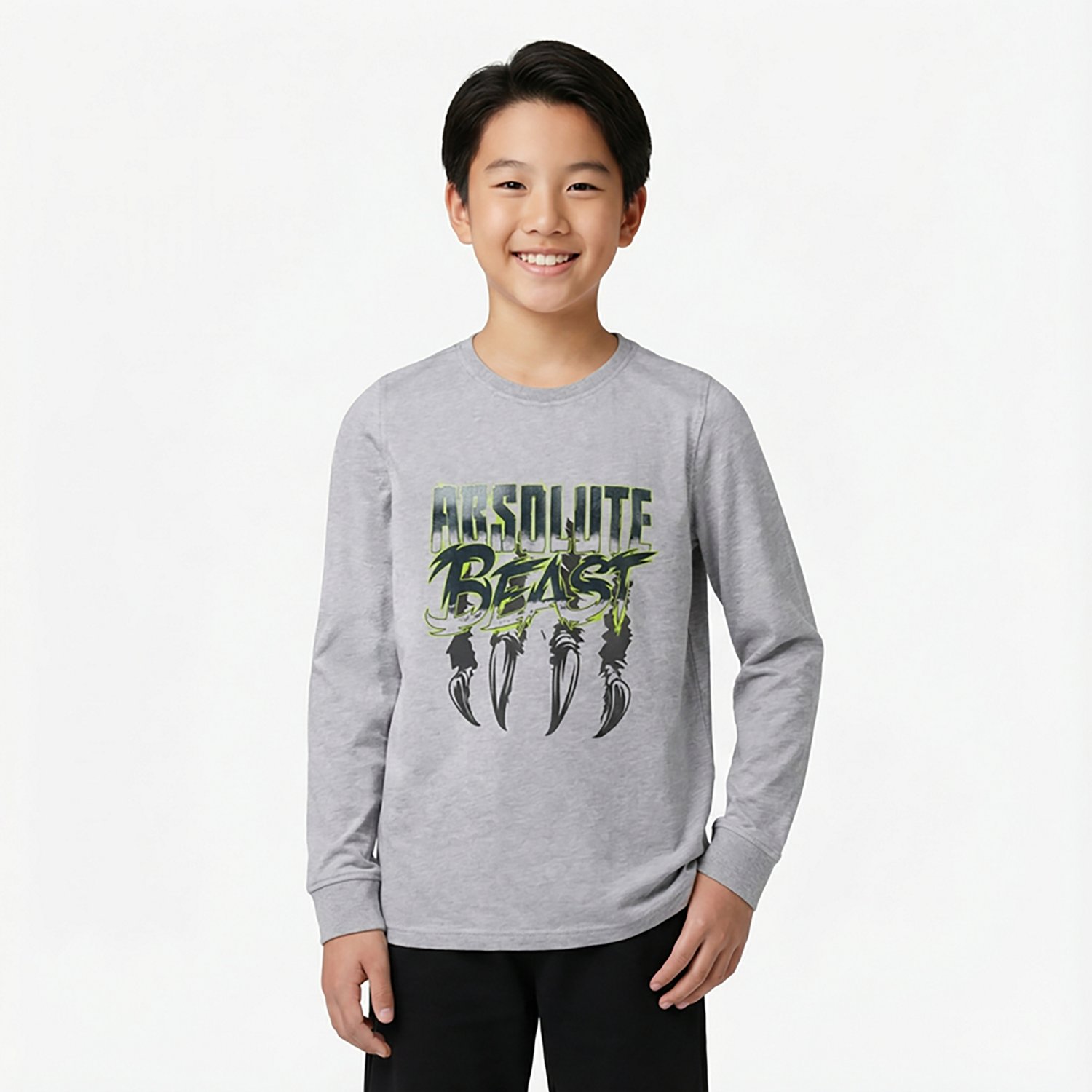 BCG Boys' Lifestyle Absolute Beast Long Sleeve T-shirt - view number 2