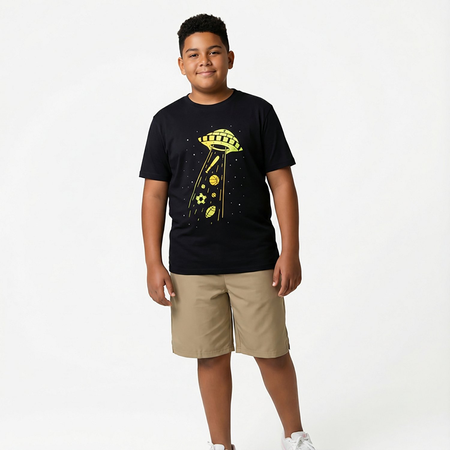 BCG Boys' Lifestyle Sports UFO T-shirt - view number 2