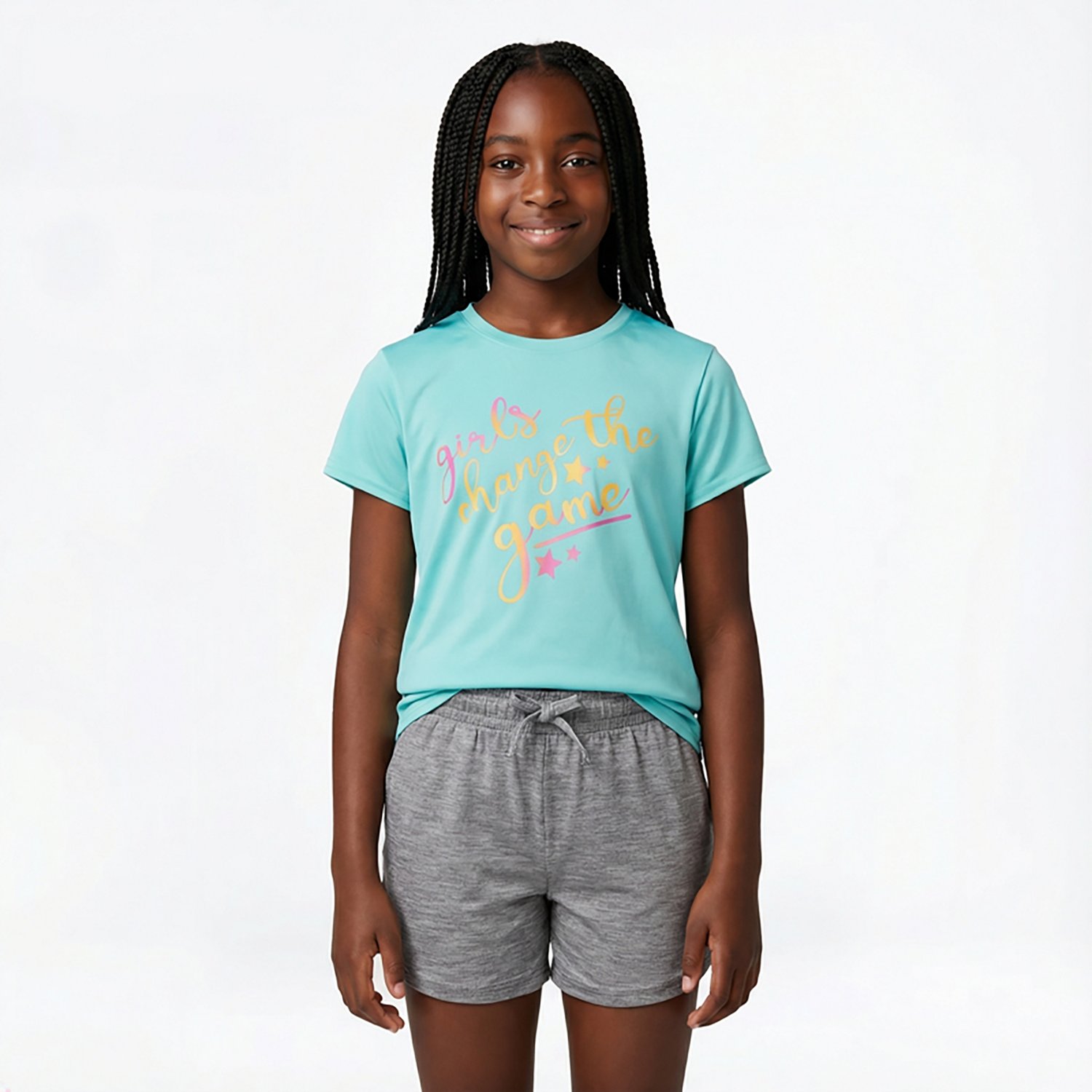 BCG Girls' Training Turbo Change Graphic Short Sleeve T-shirt - view number 2