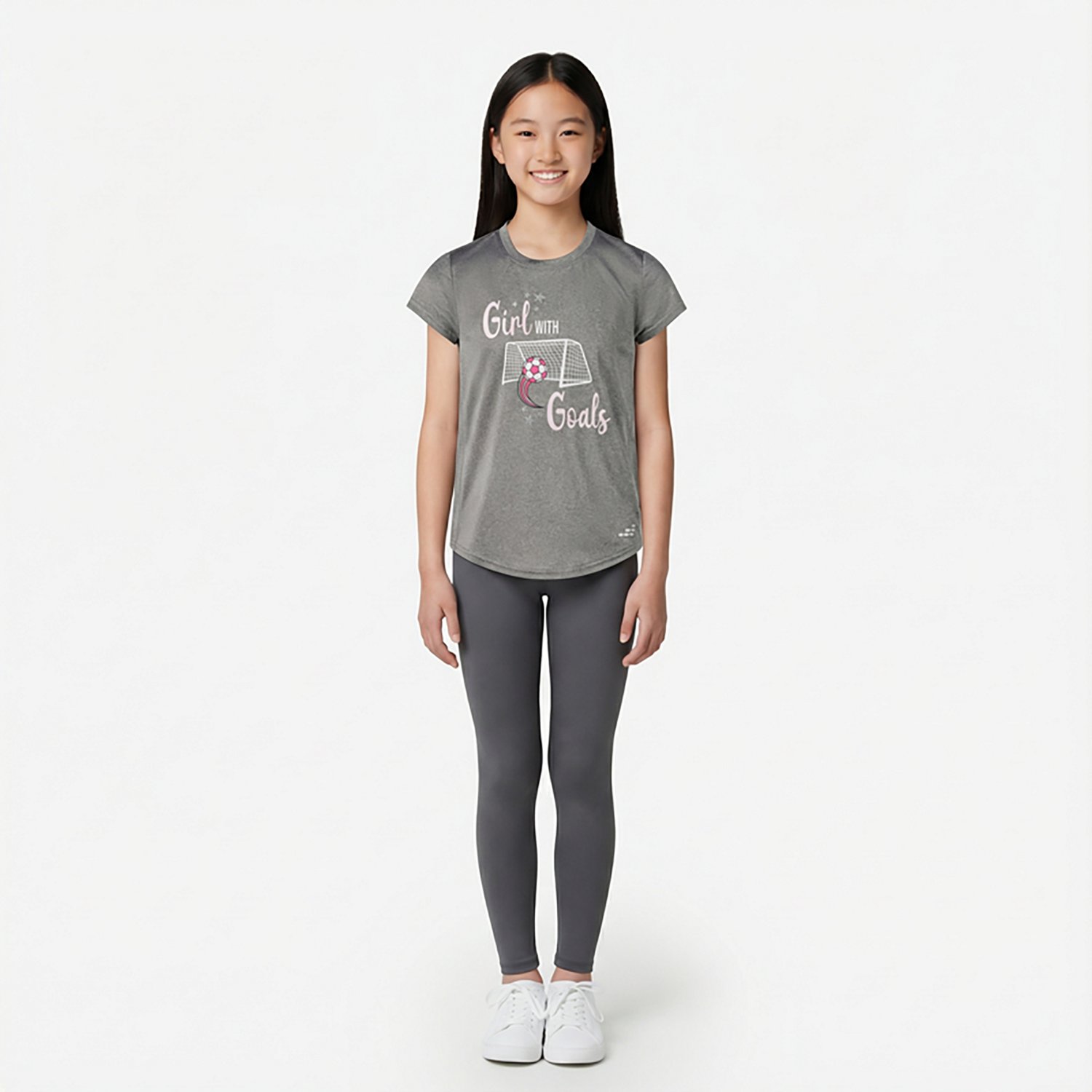 BCG Girls' Turbo Goals Graphic T-shirt