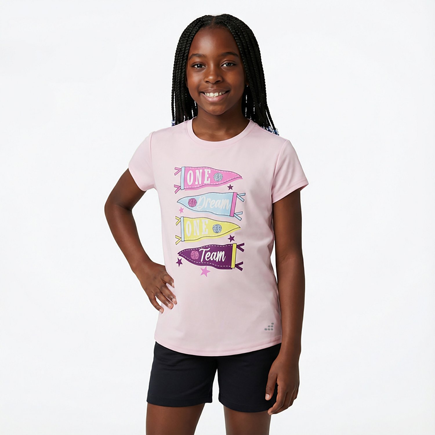 BCG Girls' 4-7 Turbo One Dream Graphic T-shirt - view number 2