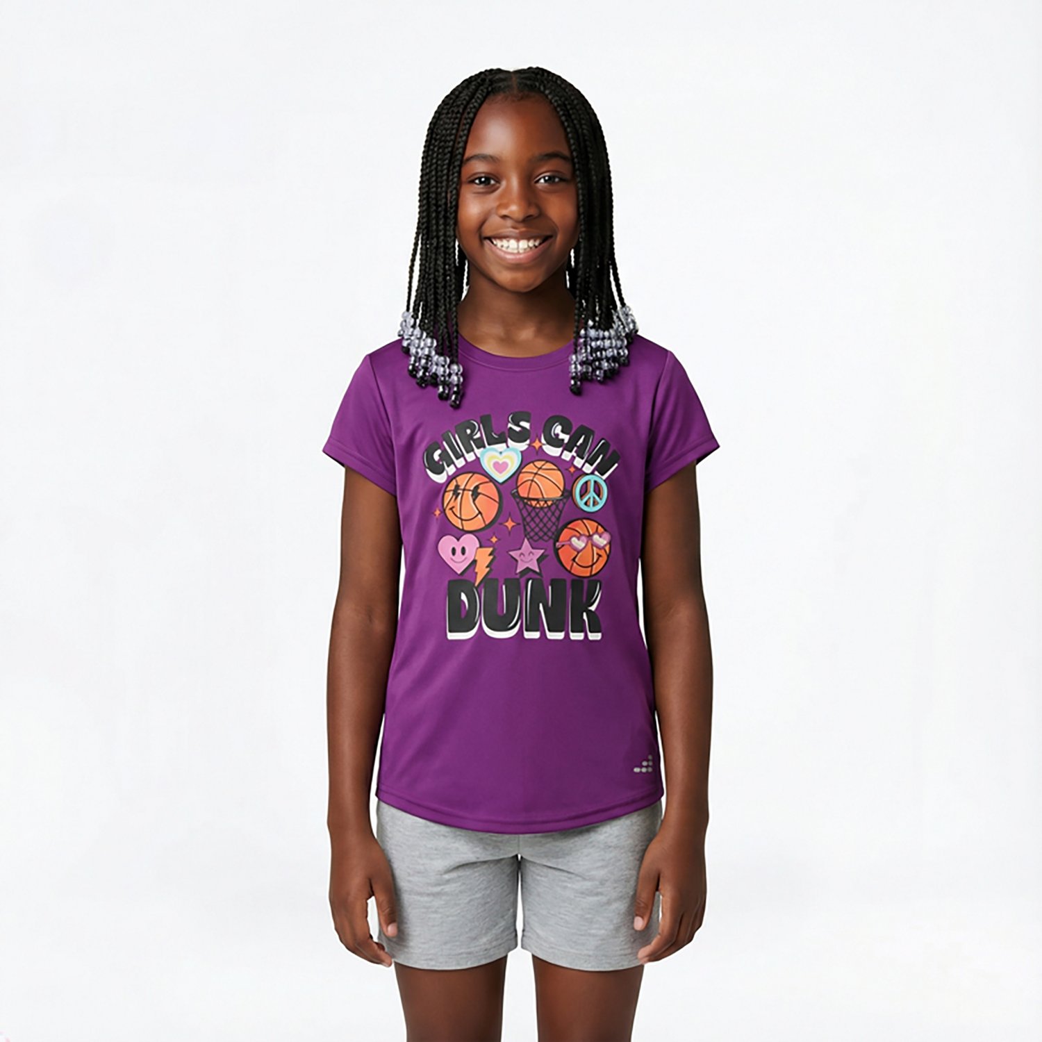 BCG Girls' 4-7 Turbo Girls Dunk Graphic T-shirt - view number 2